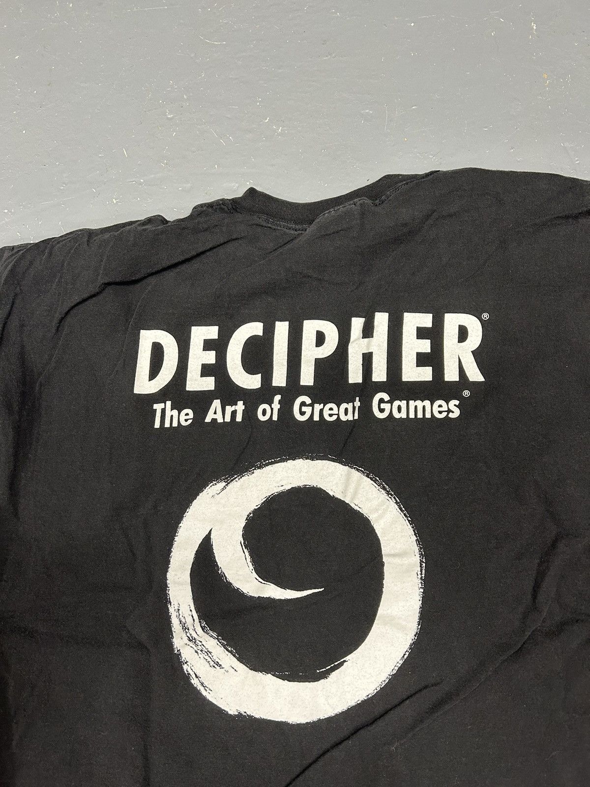 Japanese Brand × Vintage Crazy Vintage 1999 Essential Decipher Video Game Tee SHirt Size US XL / EU 56 / 4 - 2 Thumbnail