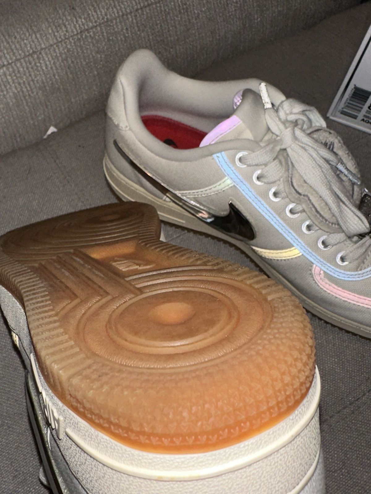 Nike × Travis Scott Nike Air Force 1 Low Travis Scott Sail Size 8.5 Size US 8.5 / EU 41-42 - 11 Thumbnail