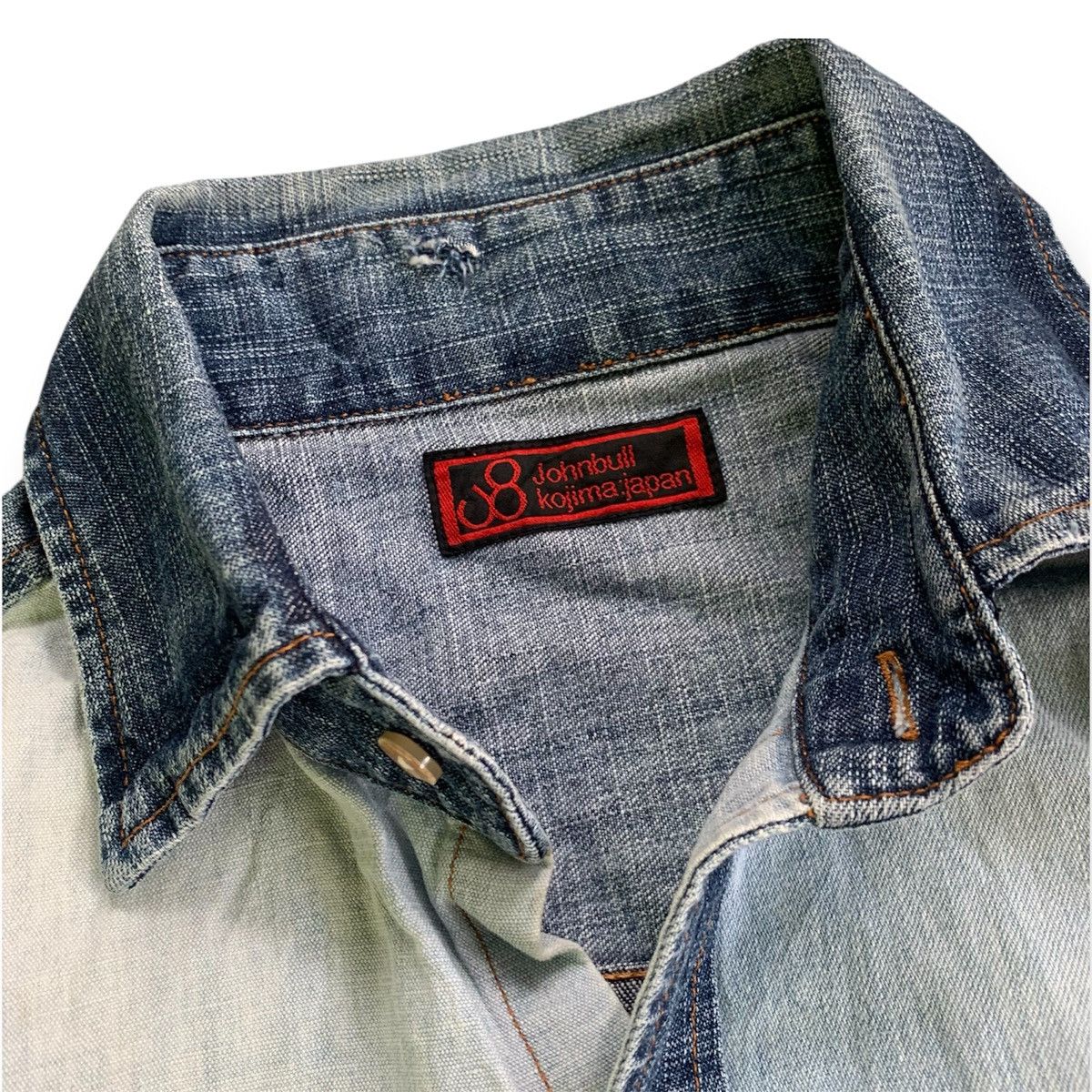 Japanese Brand × Johnbull × Vintage Destroy💥Rare Vintage Johnbull Kojima Japan Kapital Style Size US XL / EU 56 / 4 - 4 Thumbnail