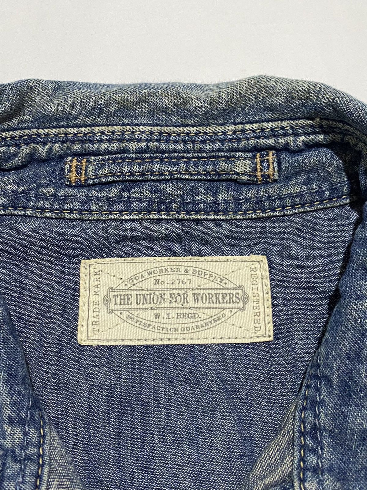If Six Was Nine × Japanese Brand × Le Grande Bleu (L.G.B.) G.O.A JAPANESE BRAND DENIM BUTTON SHIRT Size US M / EU 48-50 / 2 - 4 Thumbnail