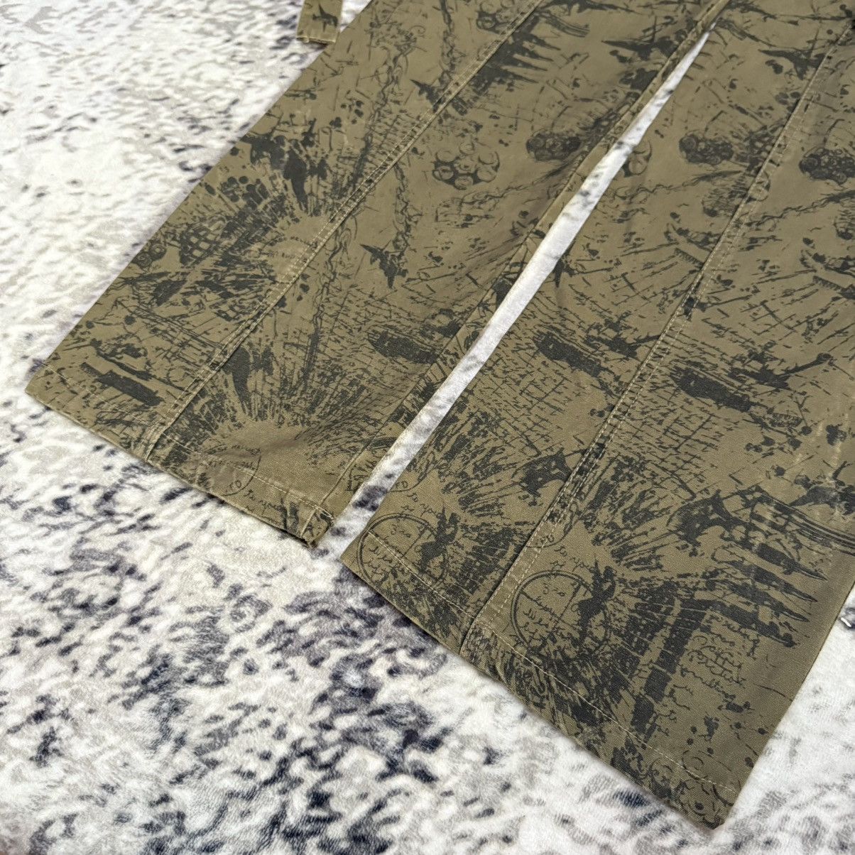 Japanese Brand Risefire Designer Technical Dept Japan Bondage Cargo Pants Size US 30 / EU 46 - 13 Thumbnail