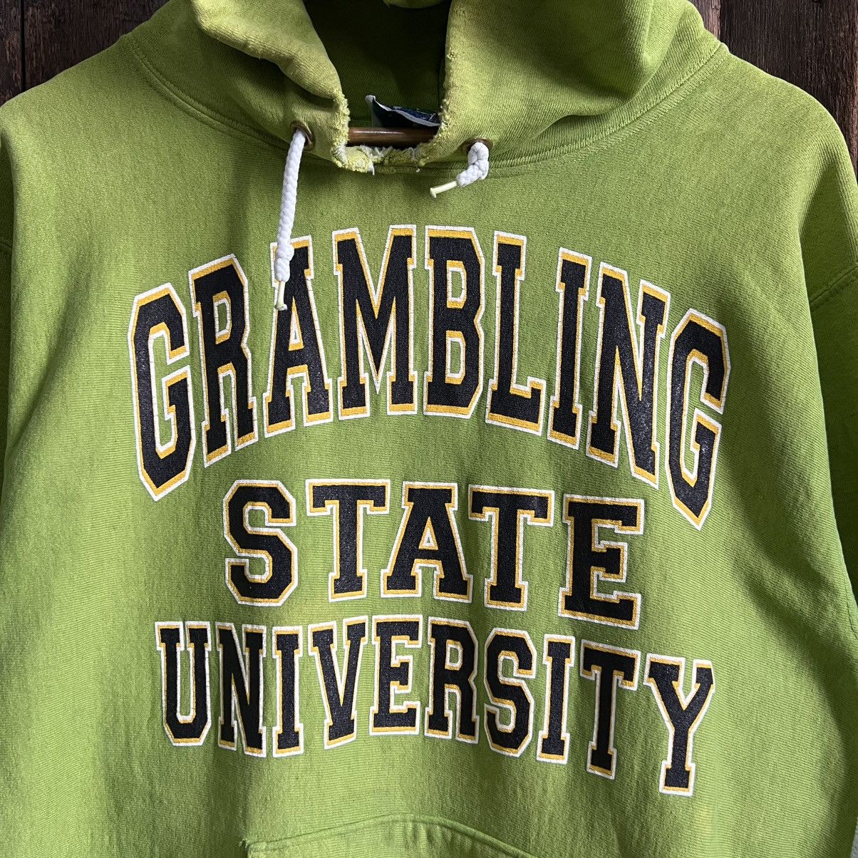 Vintage Vintage 90’s Grambling State University Reverse Weave Hoodie Size US XL / EU 56 / 4 - 3 Thumbnail