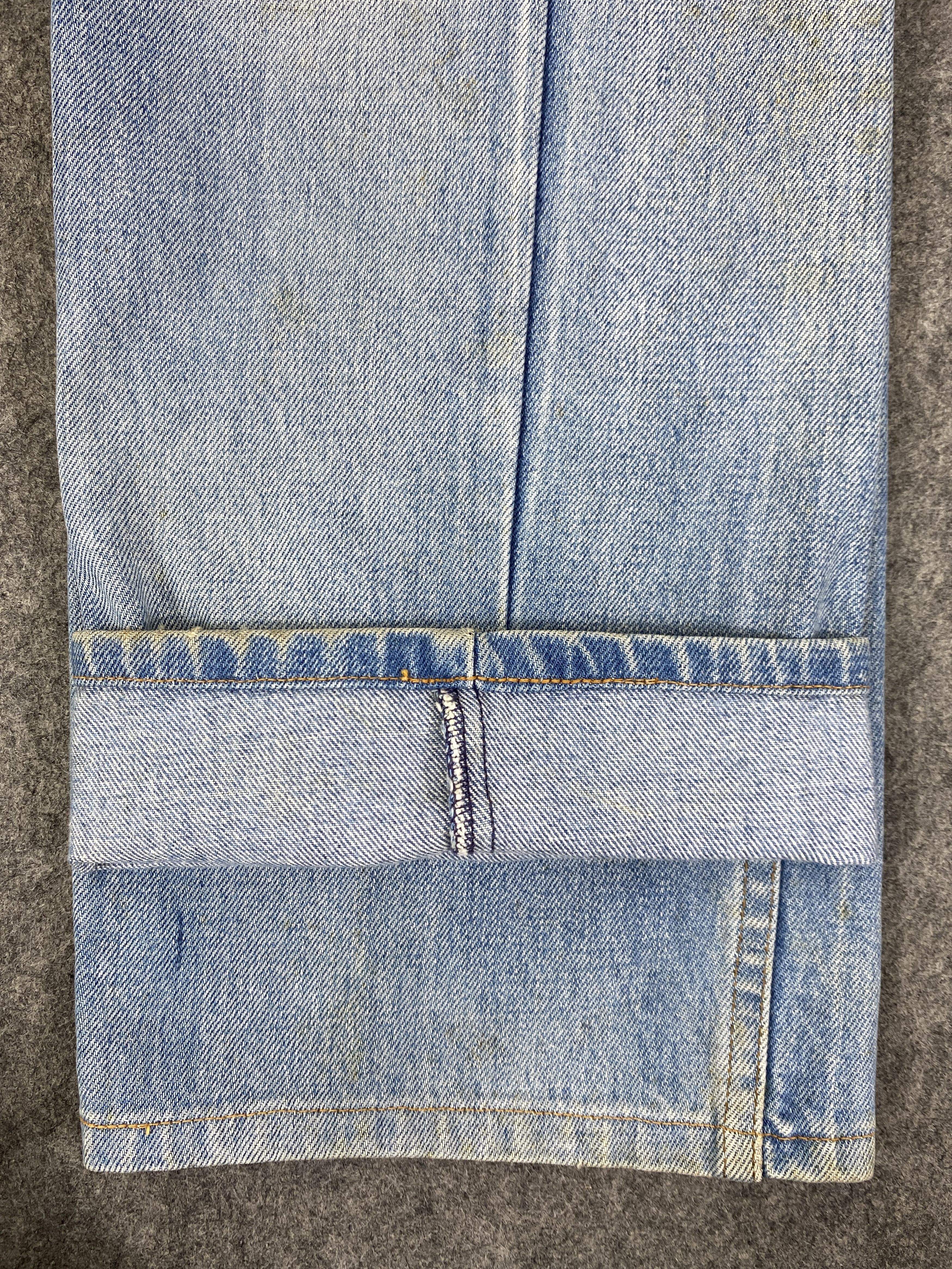 Levi's Dirty Light Blue Vintage Levis 515 Orange Tab 31x30 -JN3238 Size US 31 - 10 Thumbnail