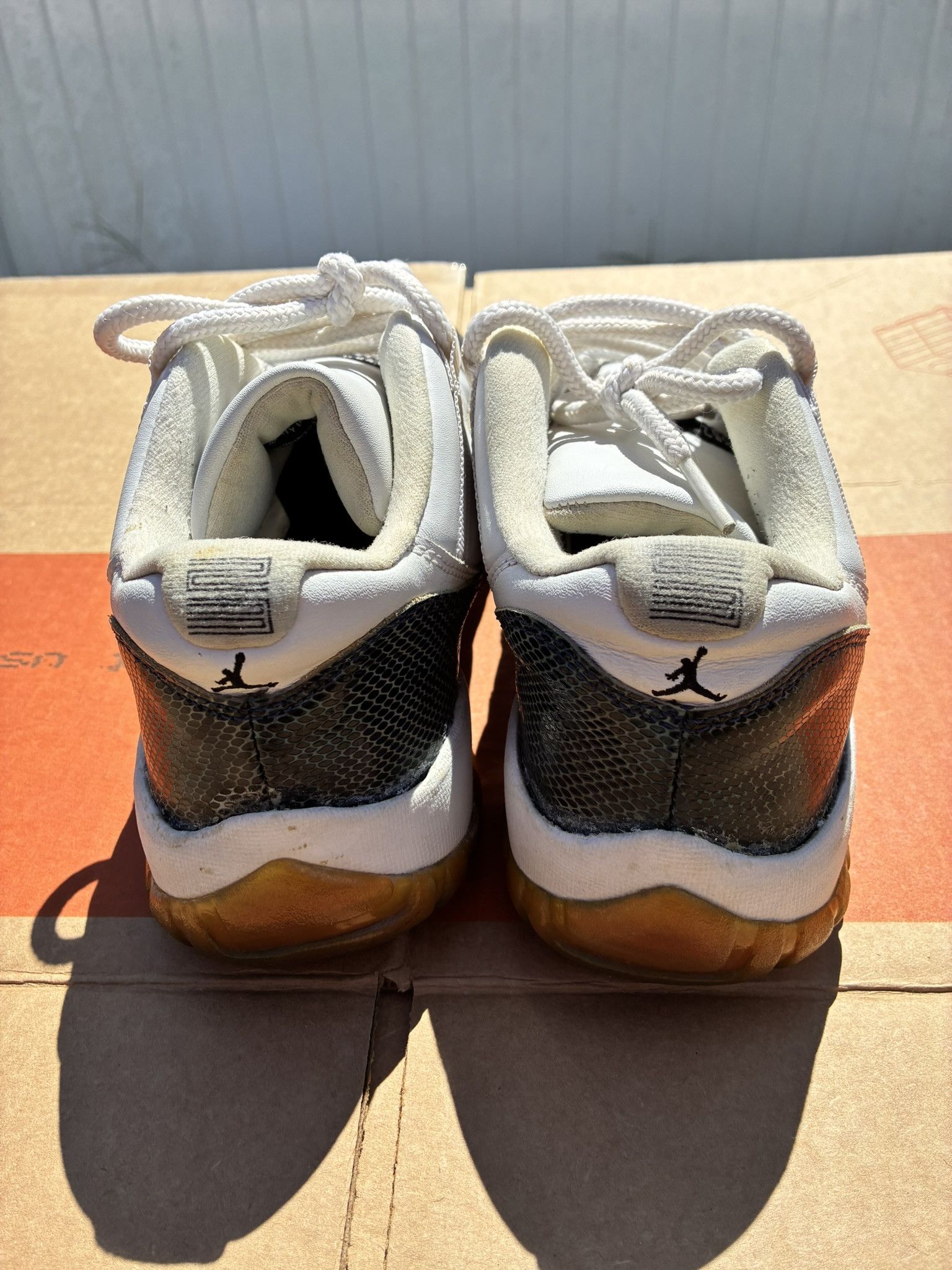 Jordan Brand Air Jordan 11 Retro Low Snakeskin 2001 Blue - Size 9 Men Size US 9 / EU 42 - 2 Thumbnail