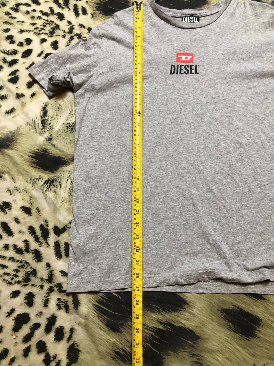Diesel Y2K gray T-shirt logo Diesel Vintage streetwear Size US L / EU 52-54 / 3 - 11 Thumbnail