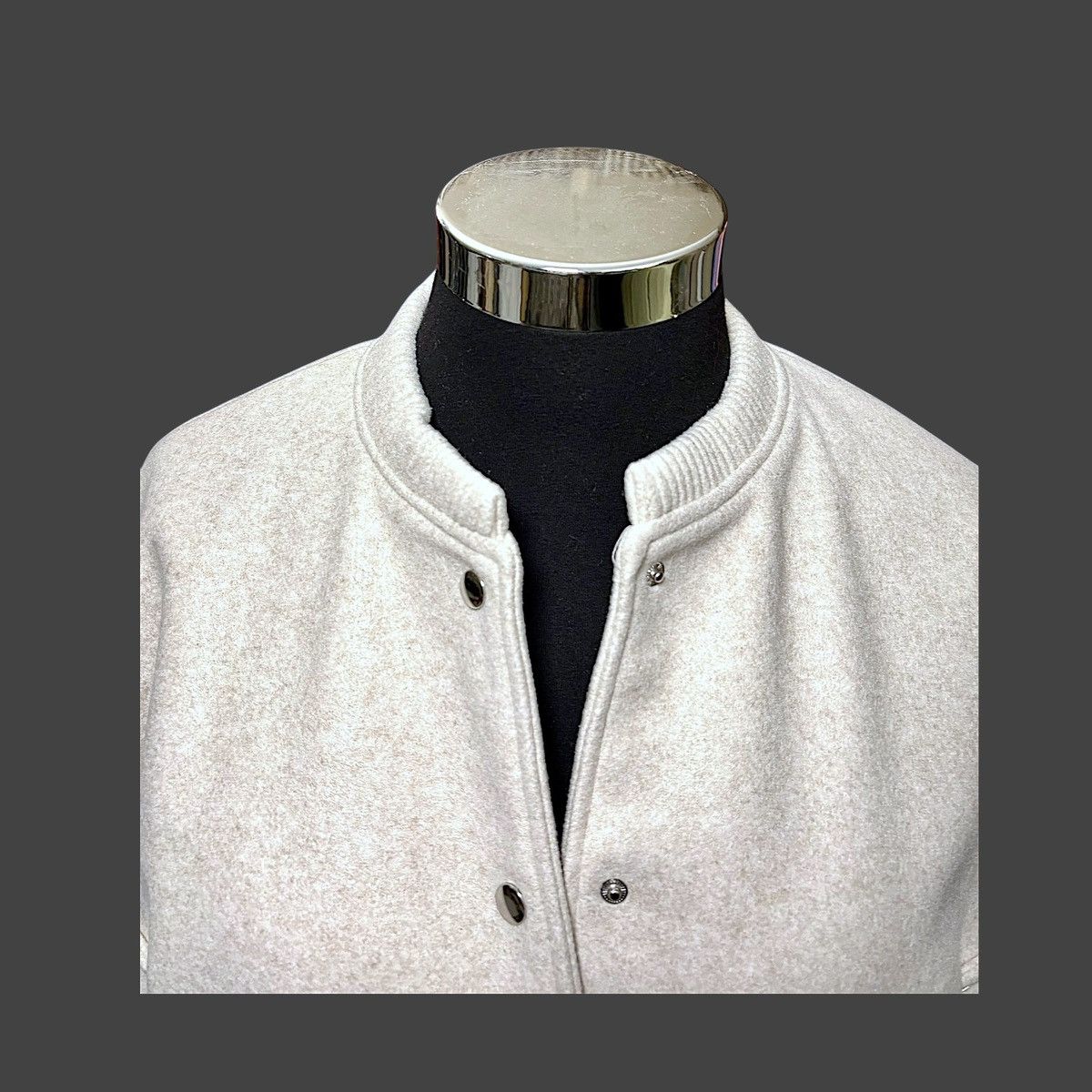 Zara Zara Women’s Soft Cream Beige Short Bomber Jacket sz XL Size XL / US 12-14 / IT 48-50 - 4 Thumbnail