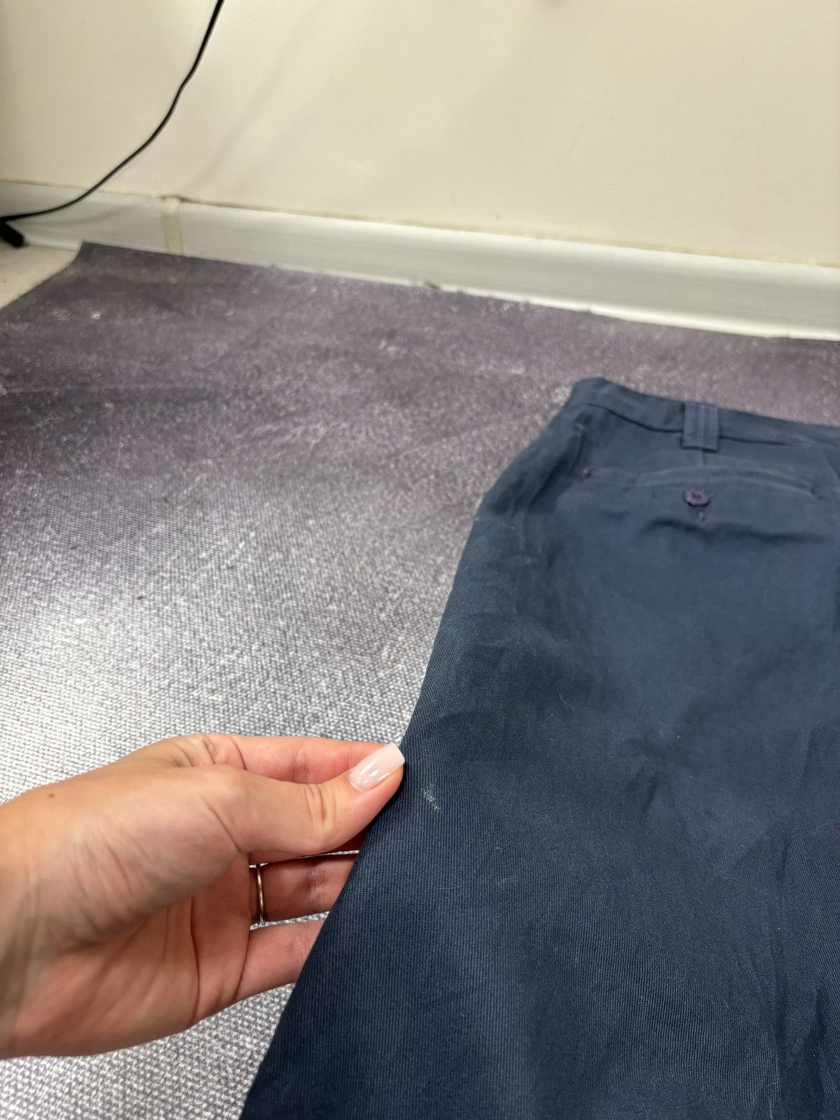 Carhartt Vintage Carhartt Y2K Skate Navy Baggy Blended Twill Pants Size US 38 / EU 54 - 8 Thumbnail