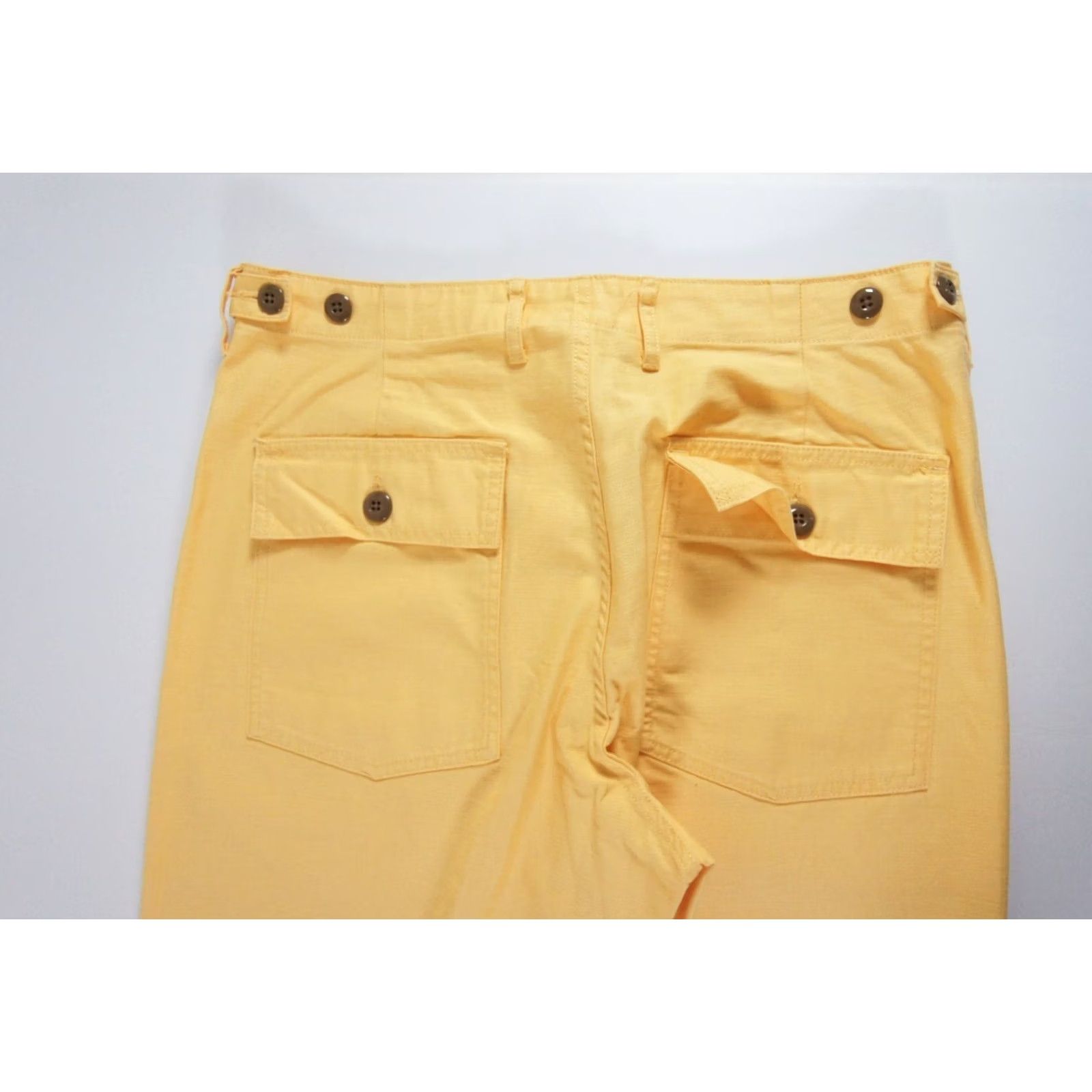 Wallace & Barnes Wallace & Barnes Pant Mens 32x30 Yellow Camp Pant Slub Cotton Outdoors NEW Size US 32 / EU 48 - 6 Thumbnail