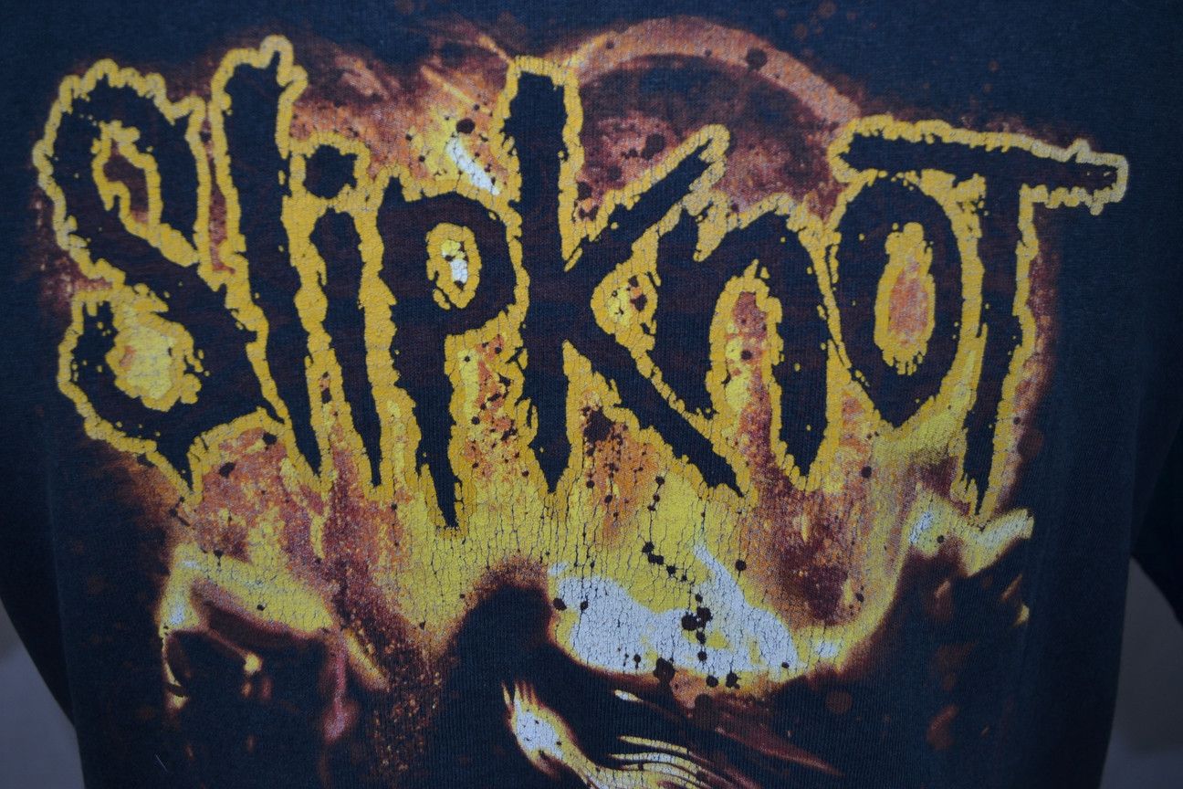Band Tees × Slipknot × Vintage SLIPKNOT Vintage Tee L Size US L / EU 52-54 / 3 - 8 Thumbnail