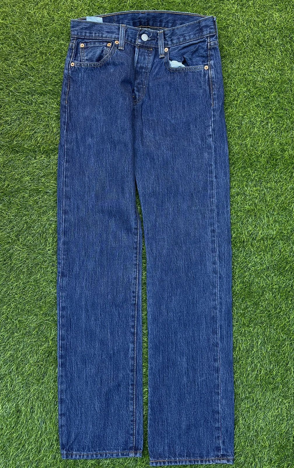 Levi's × Levi's Vintage Clothing × Vintage Dark Vintage 2000’s Levis 501 Denim Size US 28 / EU 44 - 2 Thumbnail