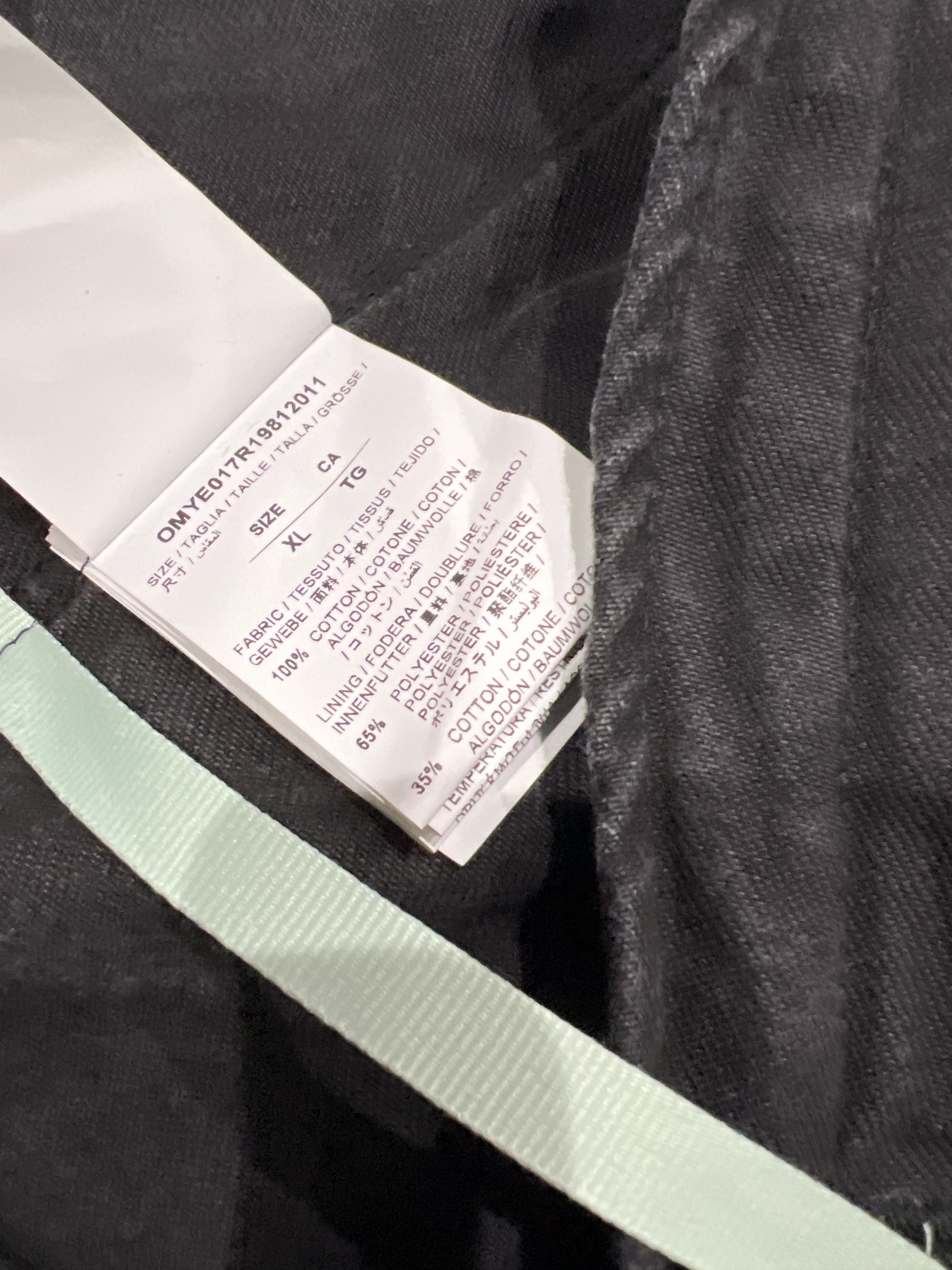 Designer × Off-White c/o Virgil Abloh 2019 Impressionism Denim Jacket Size US XXL / EU 58 / 5 - 5 Thumbnail