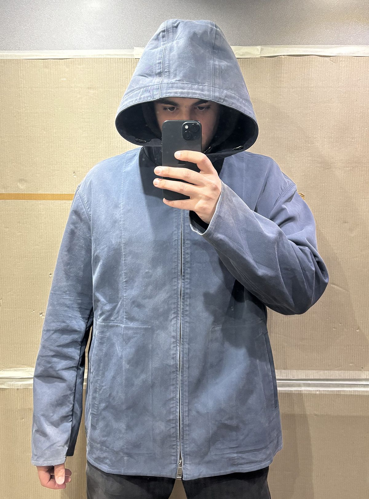 Jil Sander Raf Simons era Jil Sander Twill Gabardine Jacket Size US XL / EU 56 / 4 - 10 Thumbnail