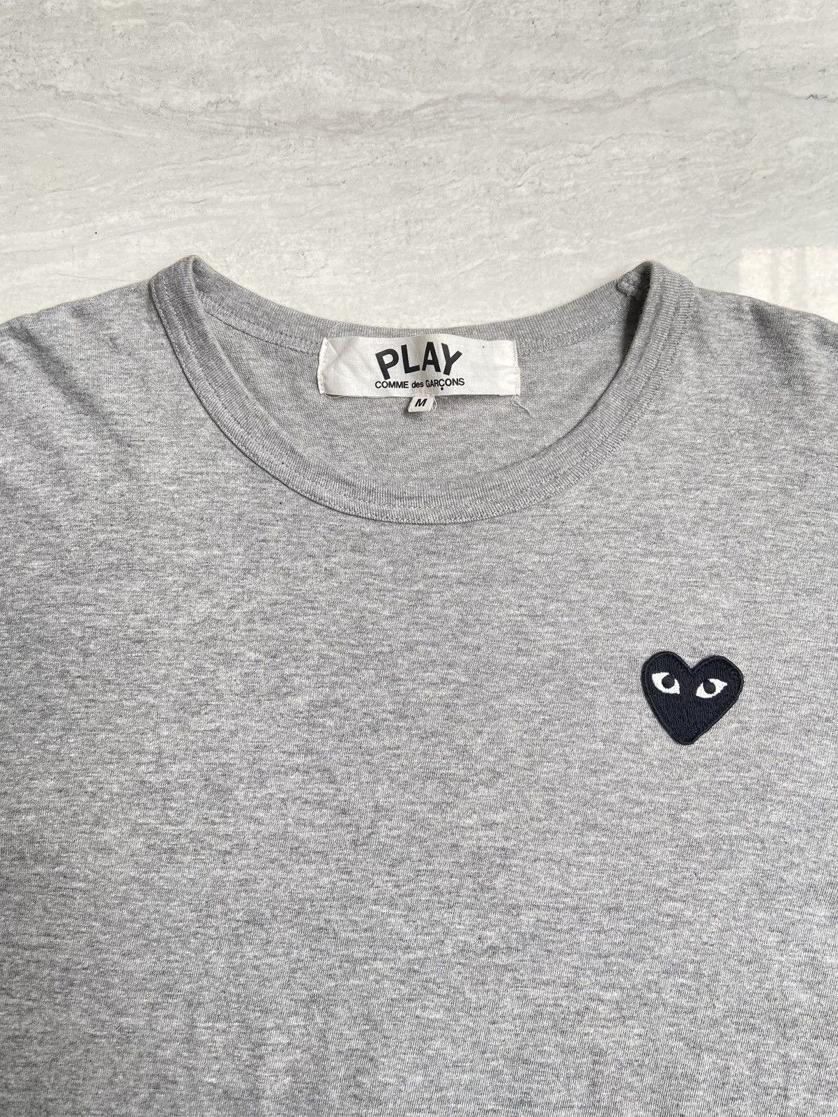 Comme des Garcons PLAY COMME Des GARCONS PLAY Grey T-shirt Size US S / EU 44-46 / 1 - 9 Thumbnail