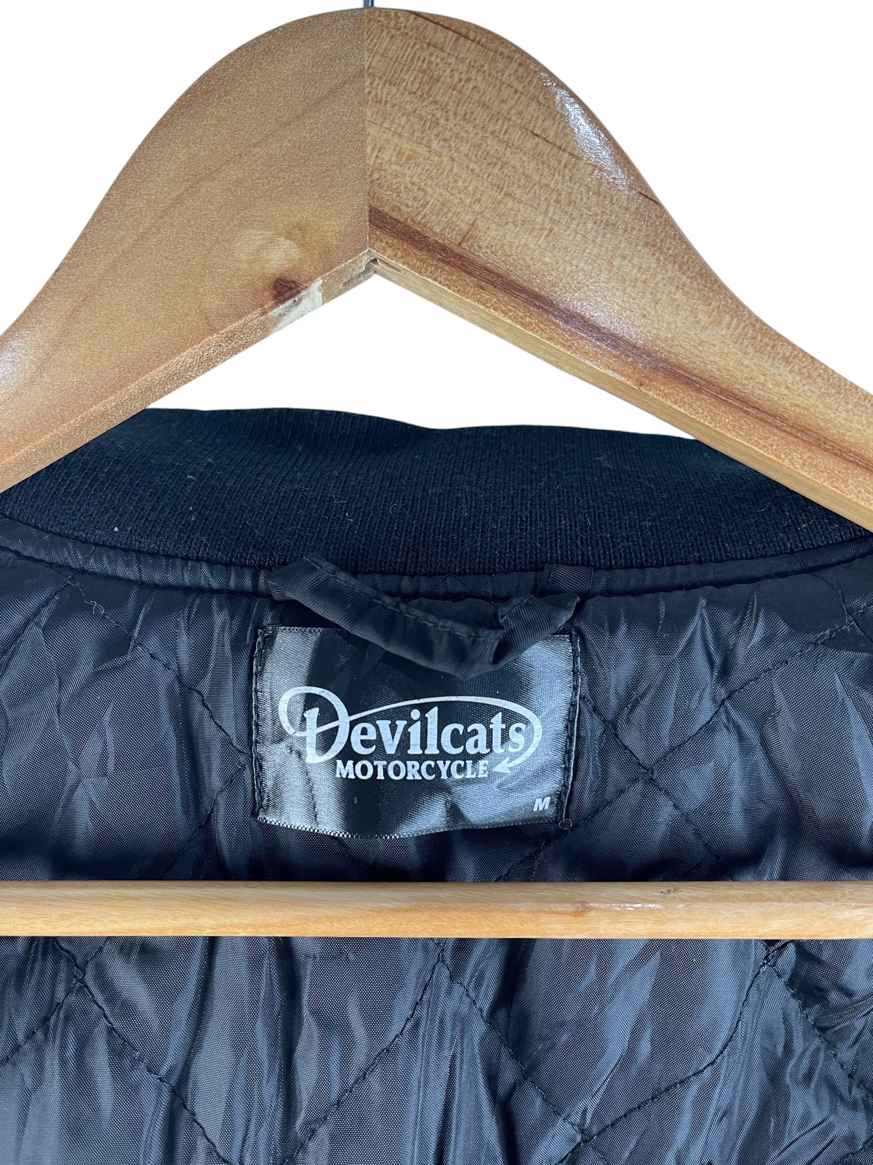 Japanese Brand Devilcats Motorcycle MA-1 Bomber Jacket Streetwear Biker Size US M / EU 48-50 / 2 - 14 Thumbnail