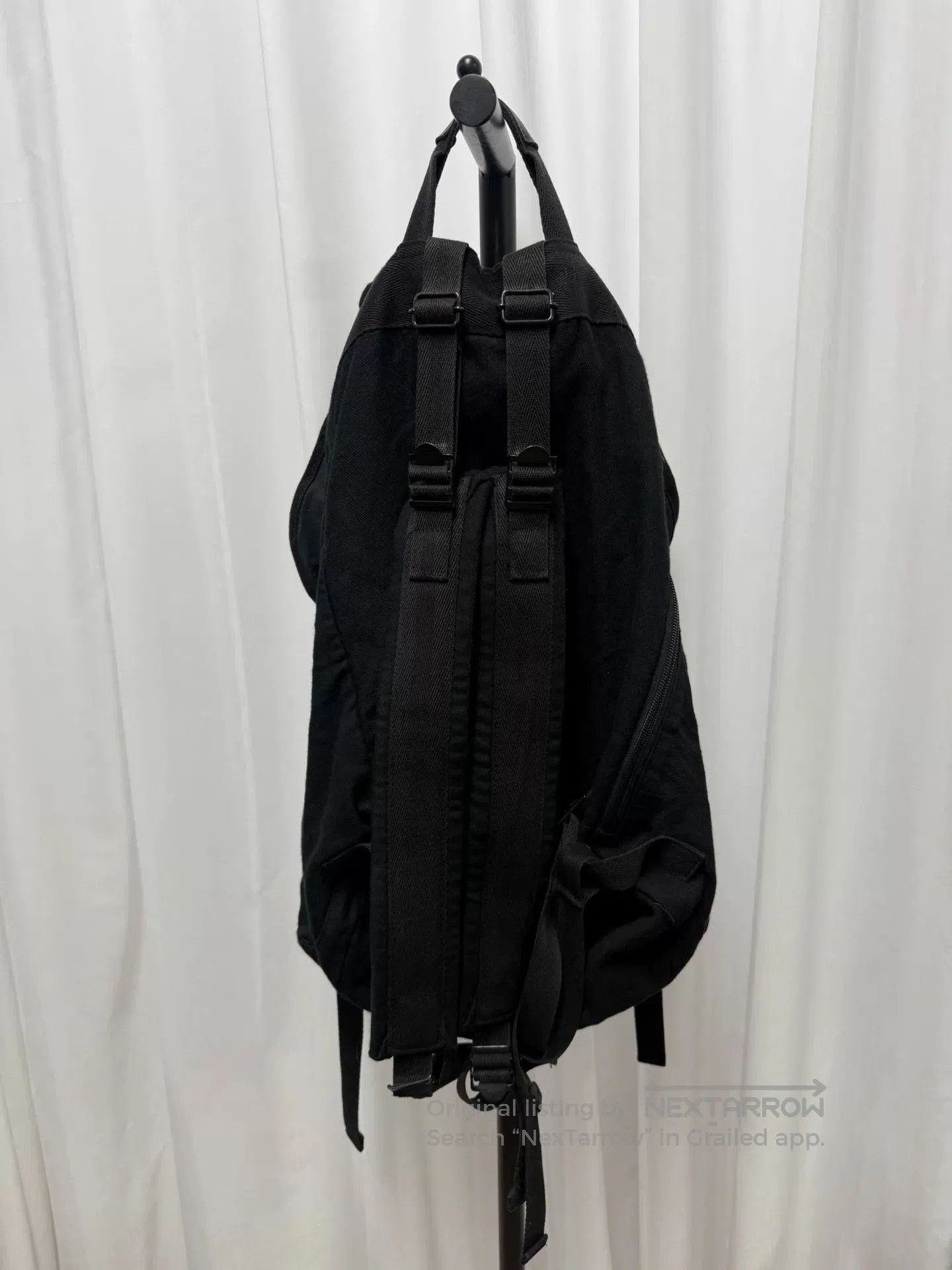 Yohji Yamamoto Yohji Yamamoto Y's Canvas Tactical Backpack. Size ONE SIZE - 5 Thumbnail