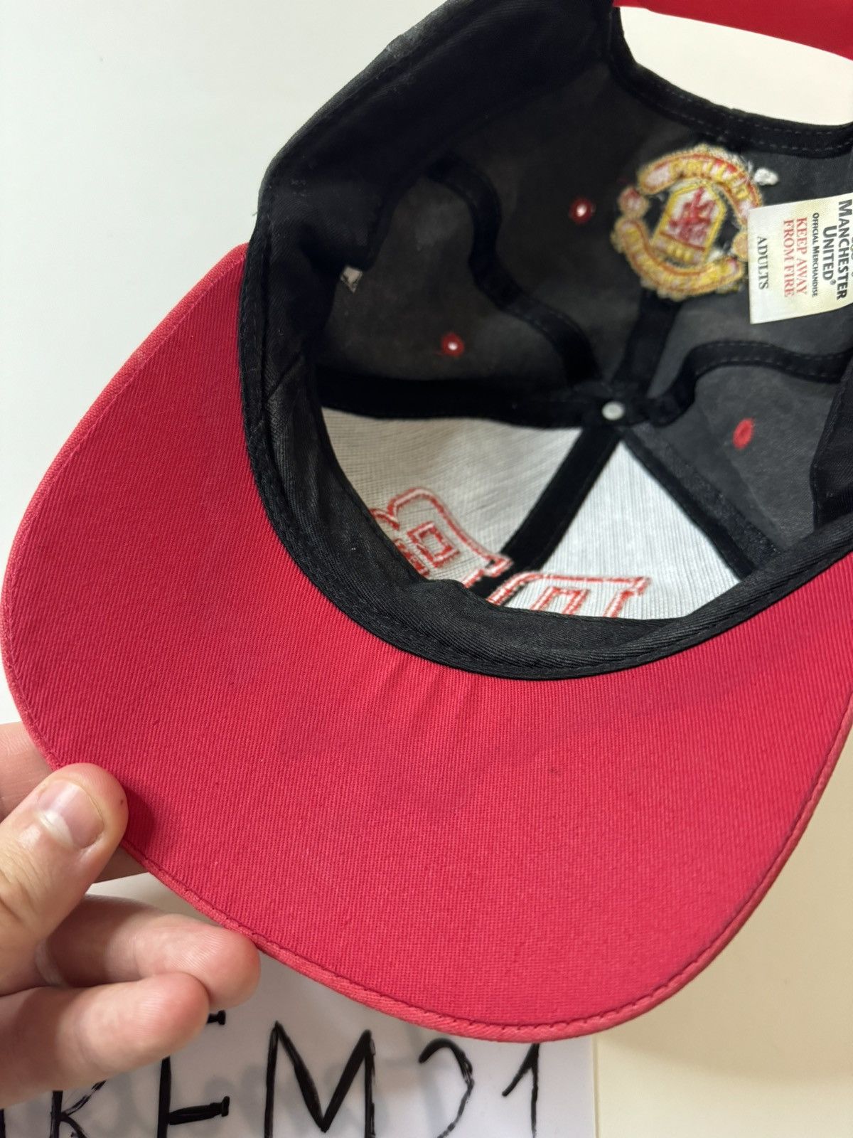 David Beckham Manchester United Sign By David Beckham vintage cap hat Size ONE SIZE - 6 Thumbnail