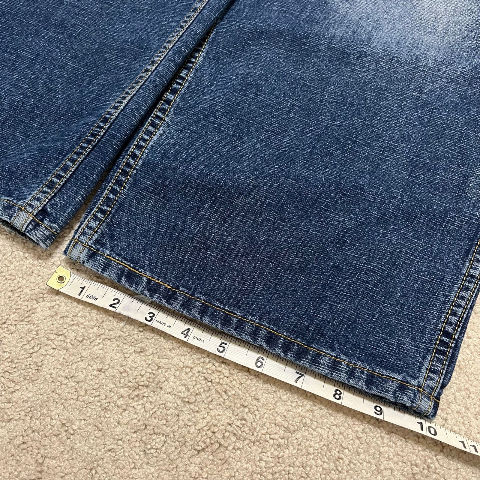 Other Brooklyn Express Y2K Baggy Skater Acid Washed Faded Jeans 36 Size US 36 / EU 52 - 7 Thumbnail