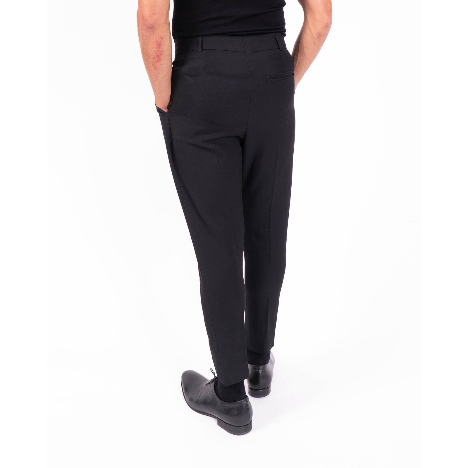 Haider Ackermann FW14 Origami Trousers in Black Wool Size US 28 / EU 44 - 5 Thumbnail