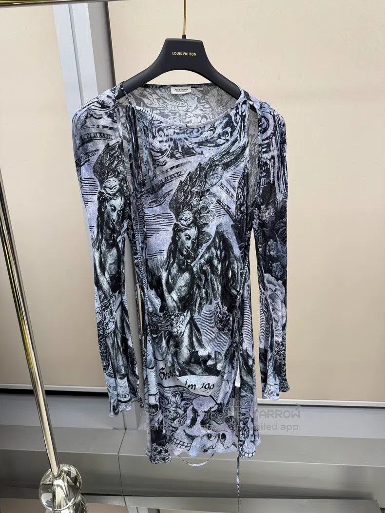 Acne Studios Acne Studios Printed Dress, Spring/Summer 25 Size XXS / US 00 / IT 34 - 1 Thumbnail