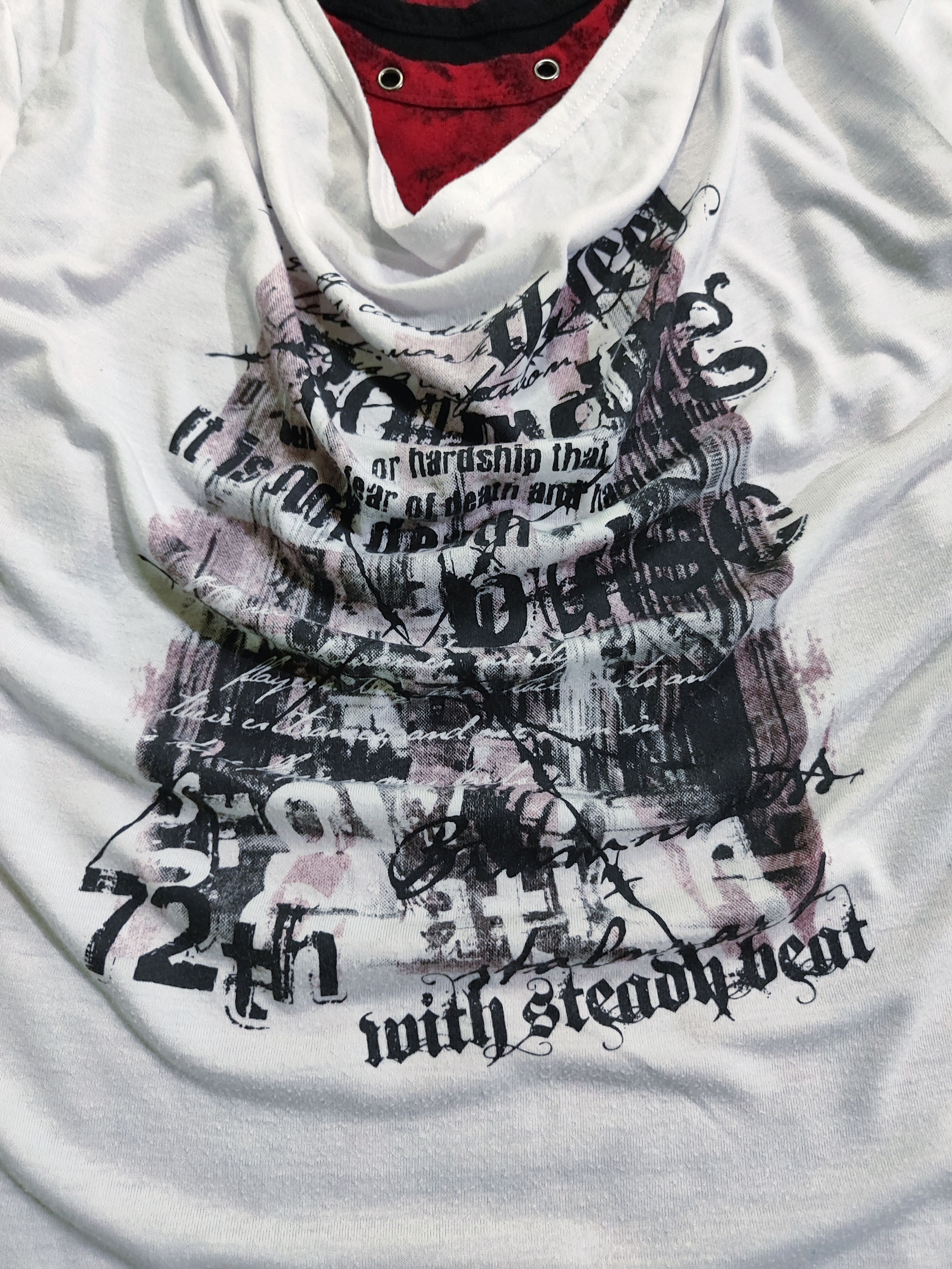 Japanese Brand Vintage Y2k Beaumere Double Layer Long sleeve Size M / US 6-8 / IT 42-44 - 2 Thumbnail