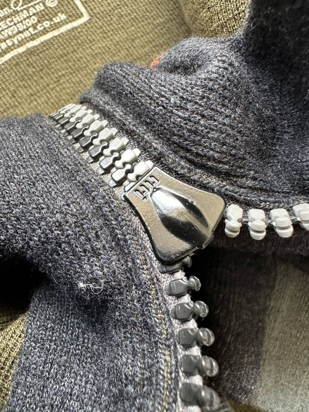 Maharishi AW99/00 Maharishi duo faced knit zipper hoodie Size US M / EU 48-50 / 2 - 12 Thumbnail