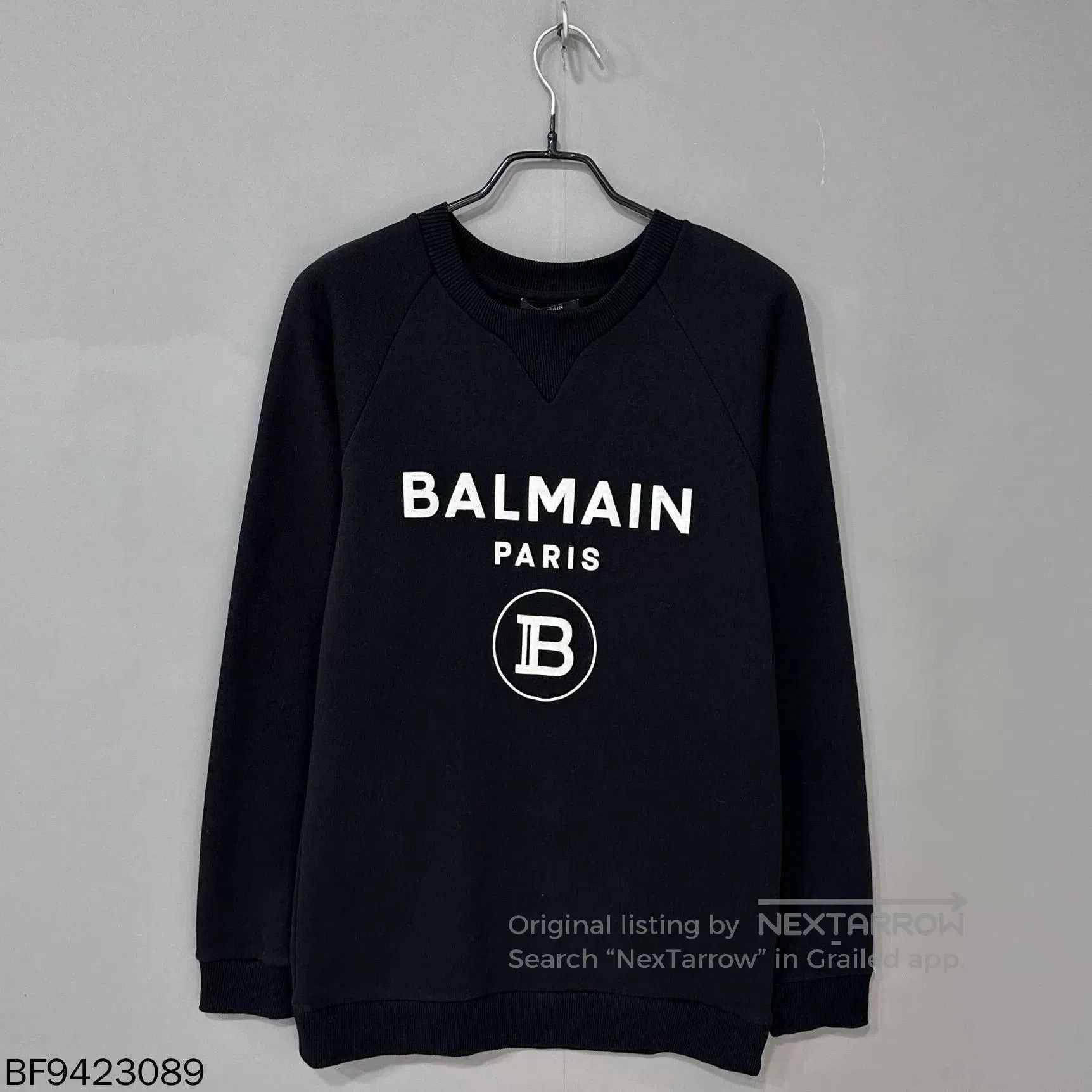 Other Balmain Flocked Print Logo Sweatshirt. Size XS / US 0-2 / IT 36-38 - 1 Thumbnail