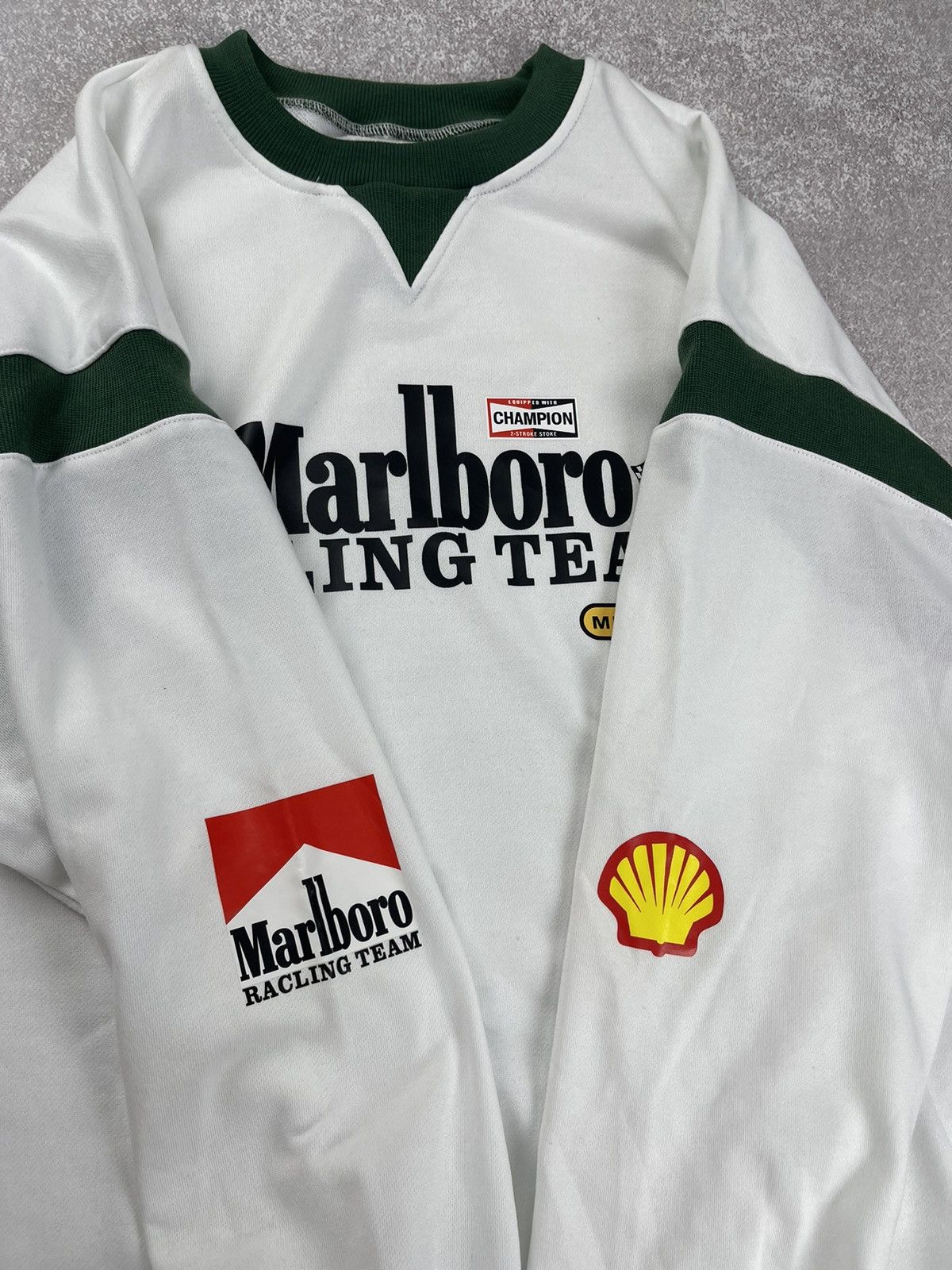 Marlboro Vintage Marlboro Racing Team Michelin Sweatshirt Size US M / EU 48-50 / 2 - 7 Thumbnail