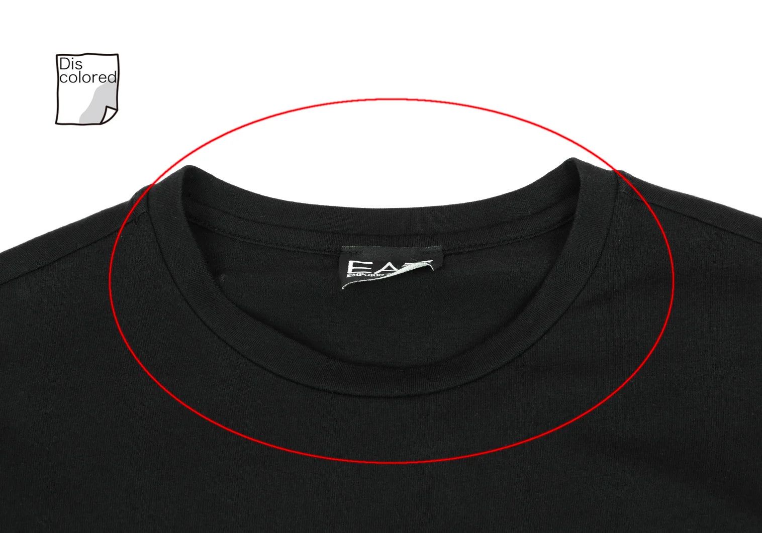 Emporio Armani Logo Print T-Shirt in Black Size M Size US M / EU 48-50 / 2 - 3 Thumbnail