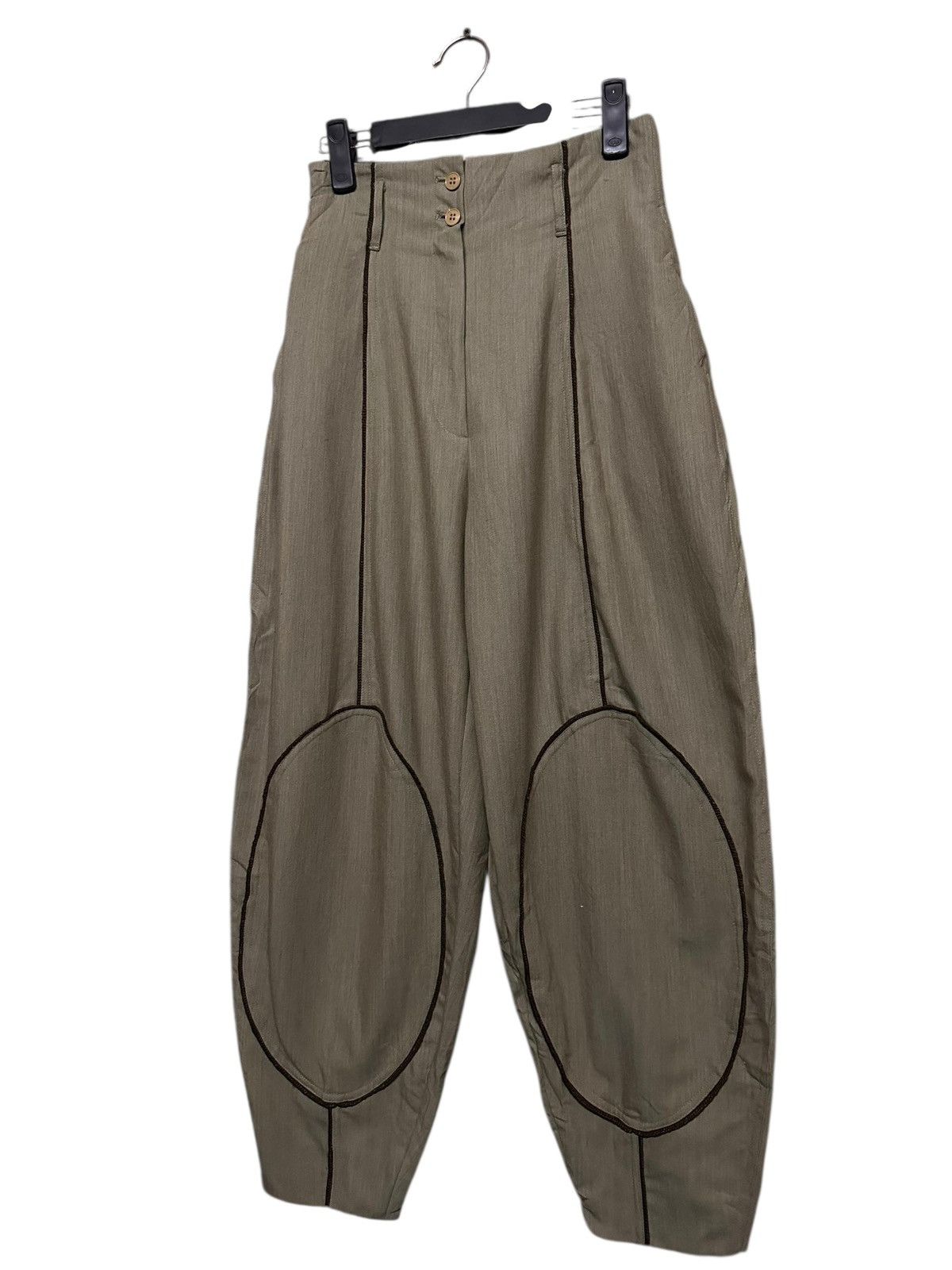 Emporio Armani Vtg🔥Avant-Garde Emporio Armani Balloon Pants Size US 29 - 3 Thumbnail
