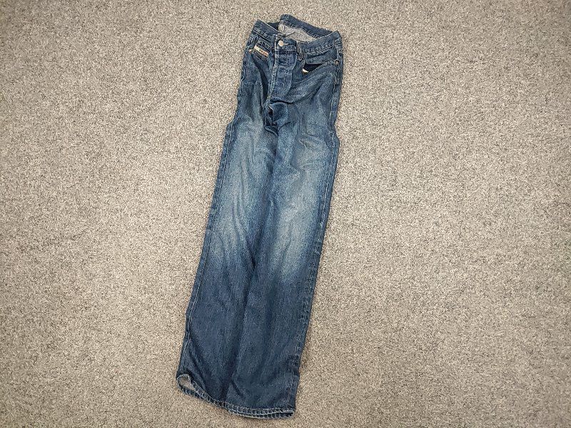 Diesel Vintage Diesel Industry Faded Denim Jeans Y2K Style Tapered Size US 32 / EU 48 - 3 Thumbnail