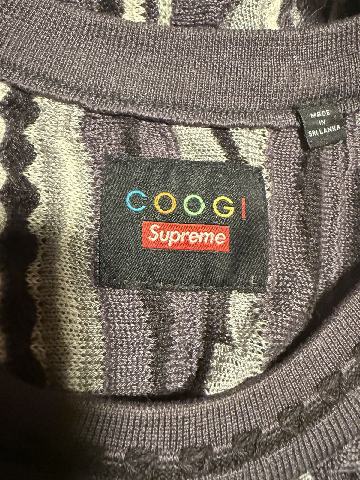 Coogi × Supreme Supreme X Coogie Basketball Jersy Size US L / EU 52-54 / 3 - 3 Thumbnail