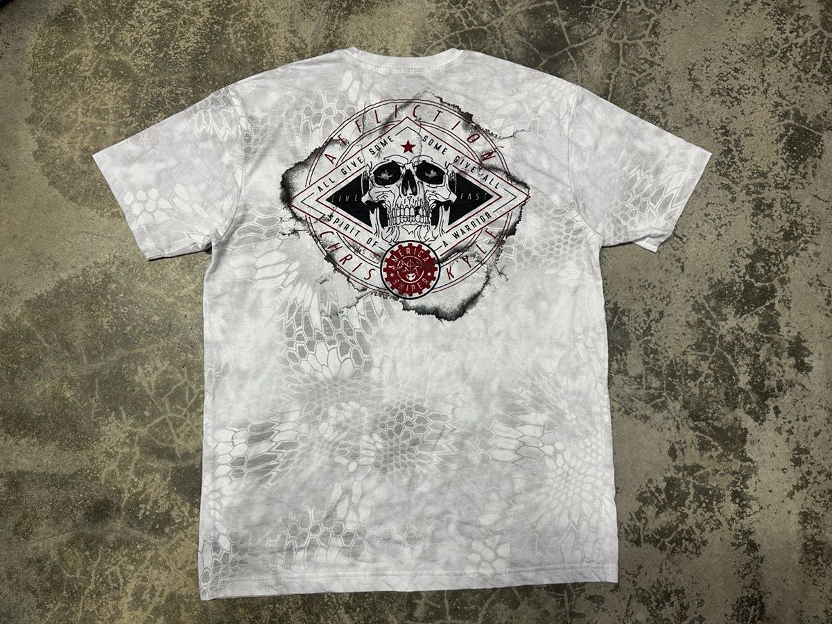 Tapout Rare 🔥 Affliction Chris Kyle tshirt Size US XL / EU 56 / 4 - 2 Thumbnail
