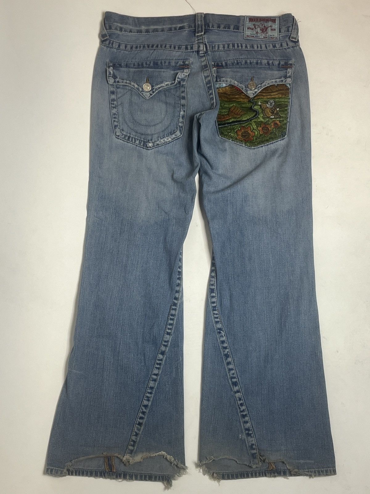 True Religion Flared True Religion Joey Jeans Size US 34 / EU 50 - 3 Thumbnail