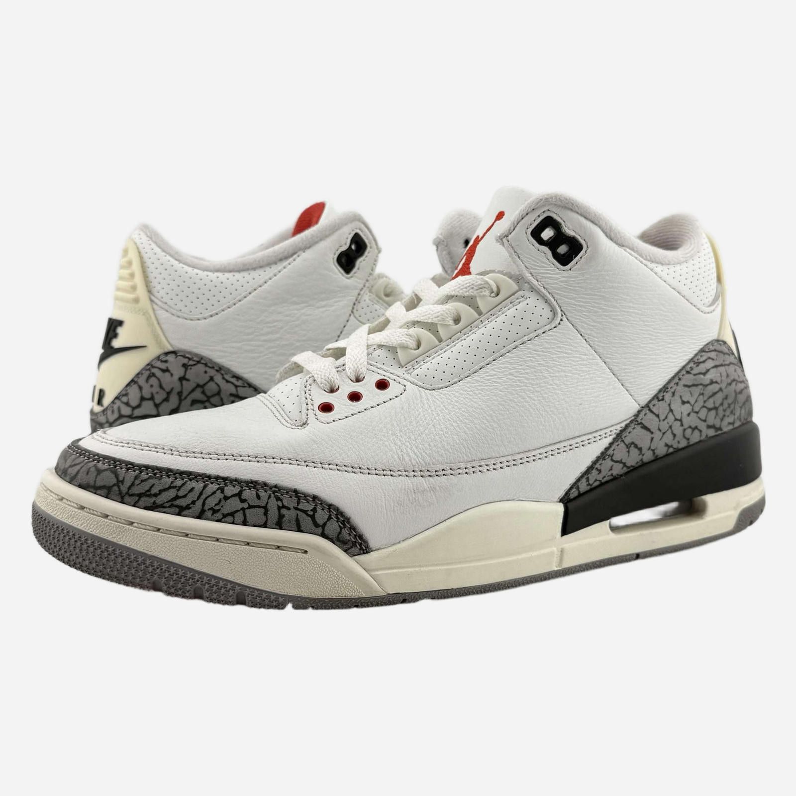Nike og box Jordan 3 White Cement Reimagined 9.5 Used OG Box Size US 9.5 / EU 42-43 - 1 Thumbnail