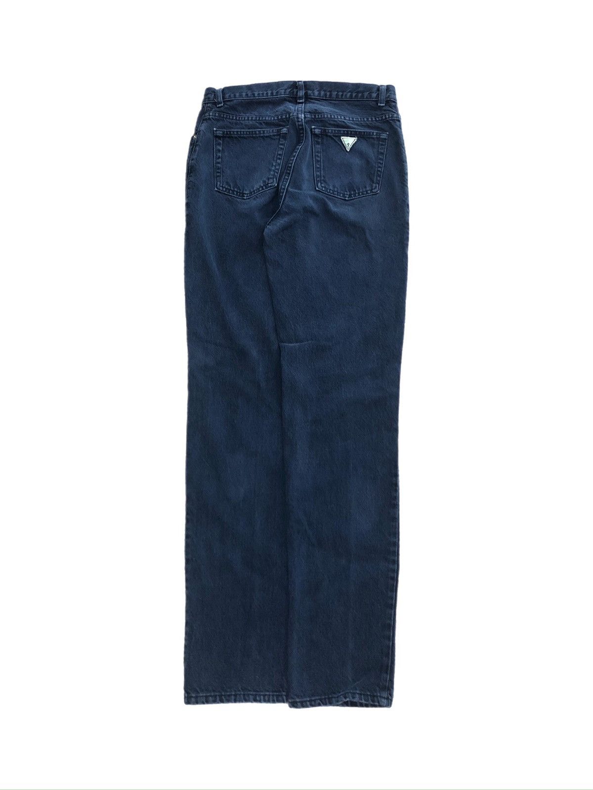 Guess × Vintage Vtg 90s Guess Jeans Dark Wash Size US 32 / EU 48 - 1 Thumbnail
