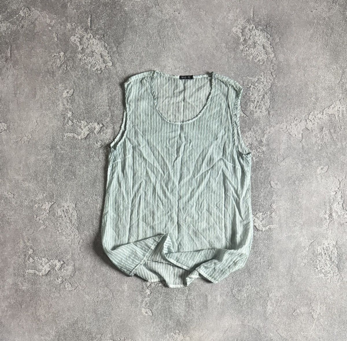 Rundholz Grizas S silk avantagrde tank top sleeveless shirt vinatge Size S / US 4 / IT 40 - 1 Thumbnail