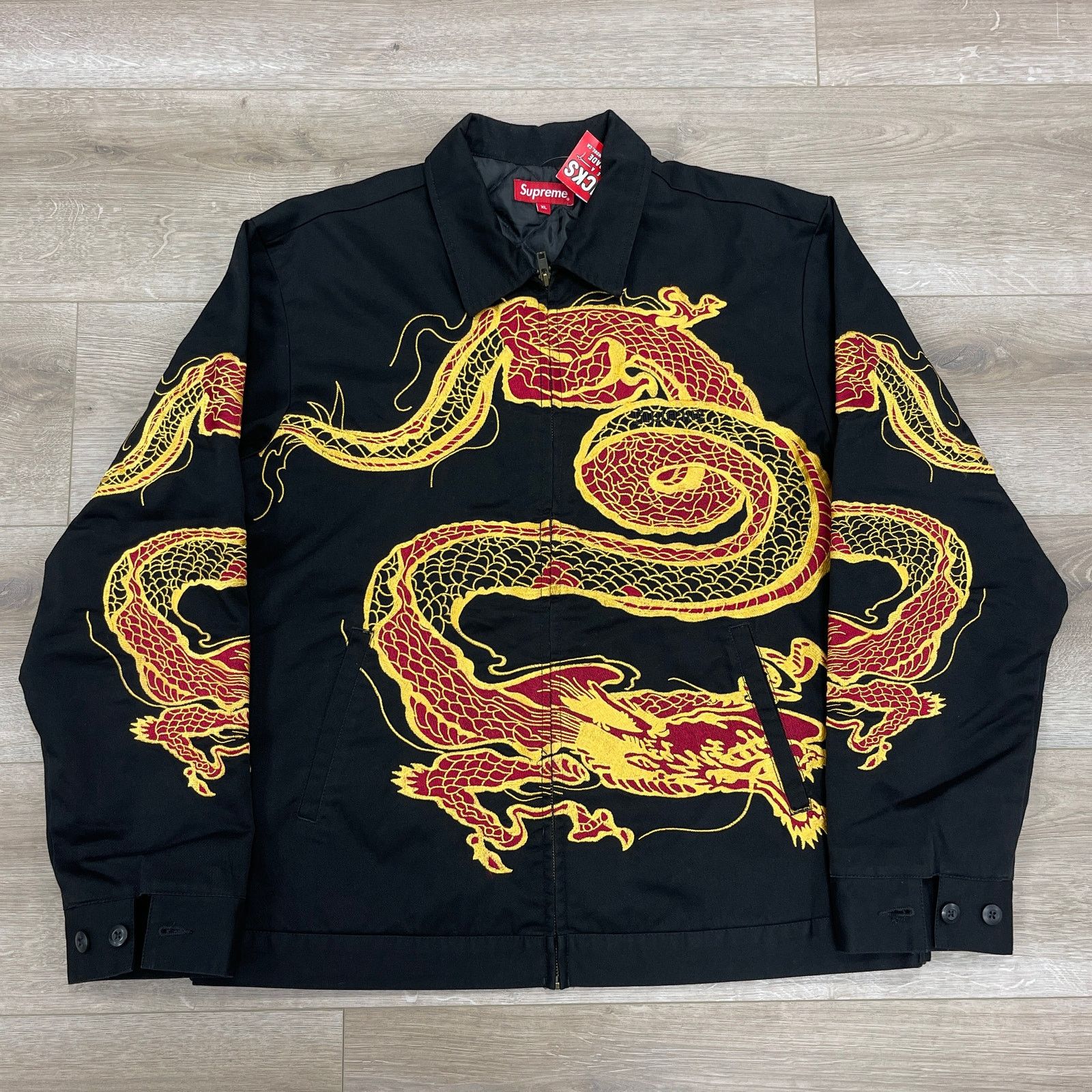 Supreme Dragon Work Jacket | Grailed