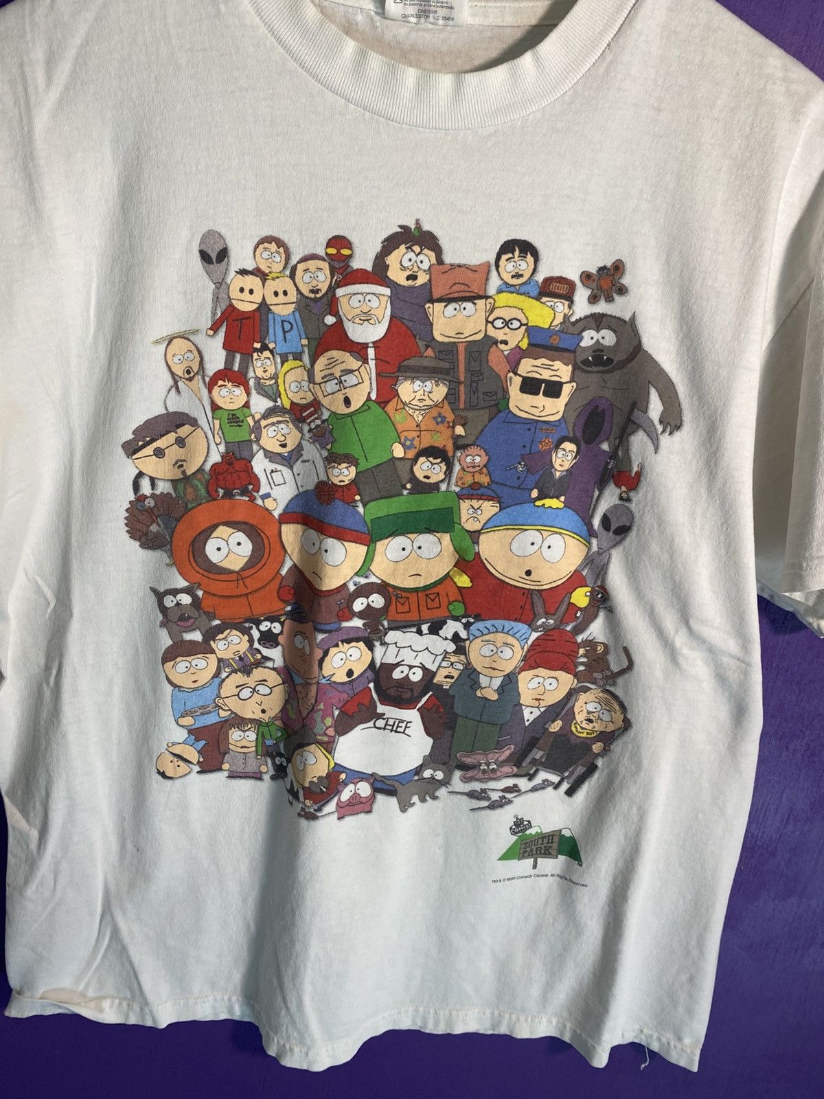 Other Vintage 1998 South park whole cast t-shirt Size US L / EU 52-54 / 3 - 3 Thumbnail