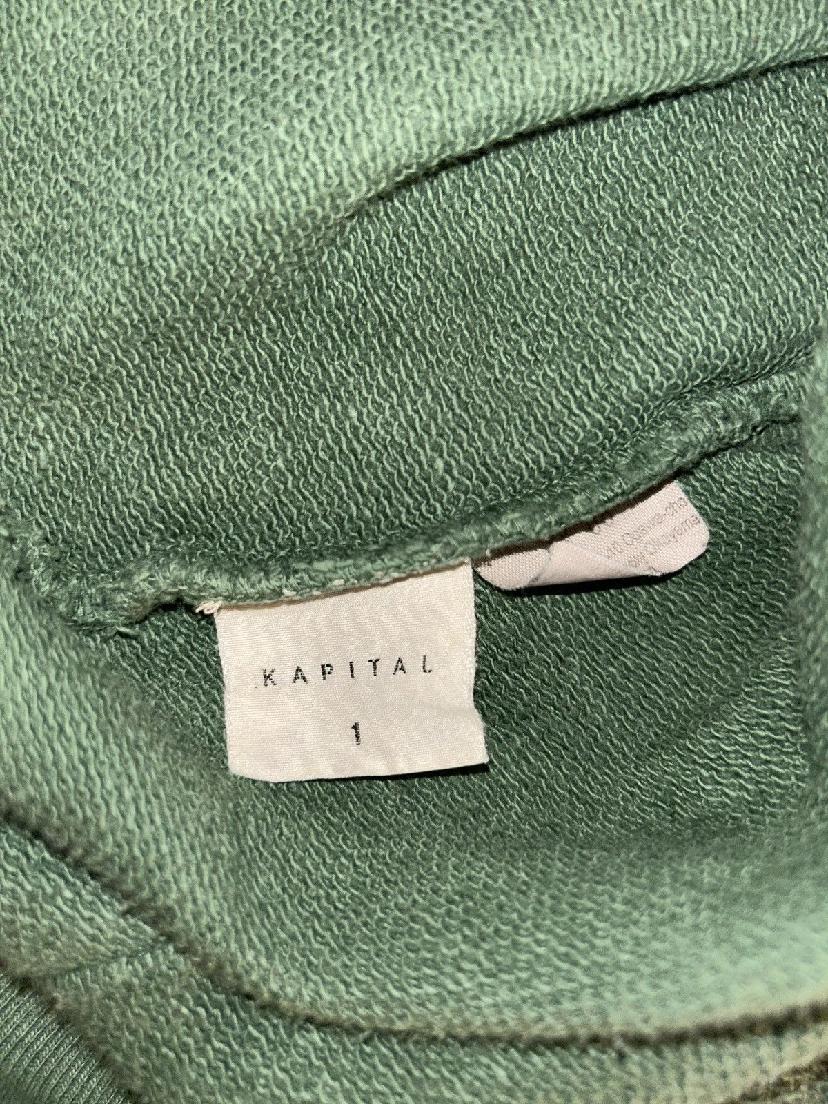 Kapital Green kapital surf hoodie Size US S / EU 44-46 / 1 - 5 Thumbnail