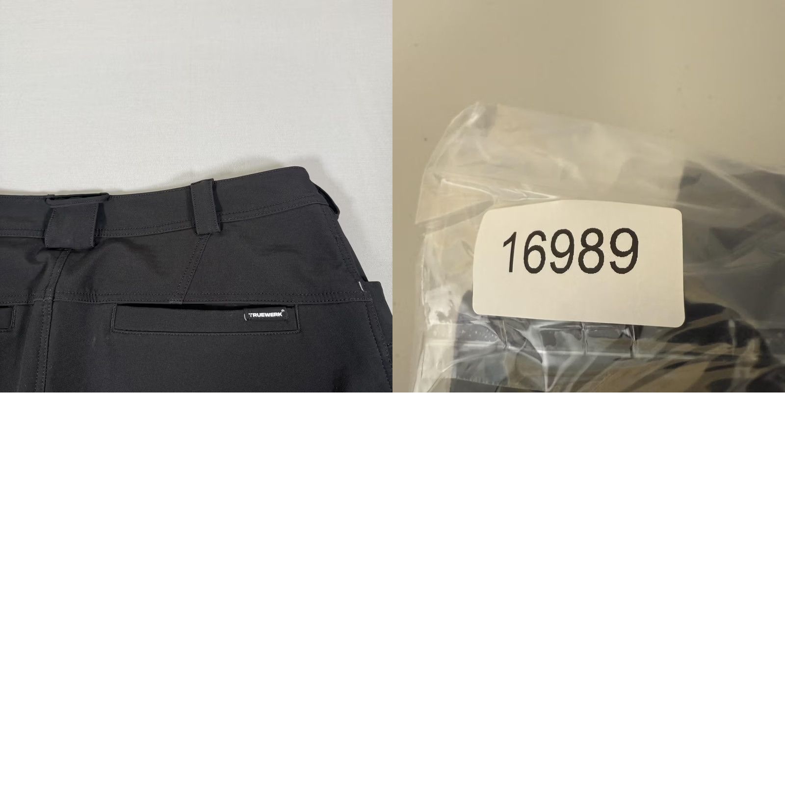 Vintage Truewerk T3 Werkpant Pants Cargo Insulated Black 38W 34L Mens Workwear Stretch Fleece Lined Regular Straight Size US 38 / EU 54 - 10 Thumbnail