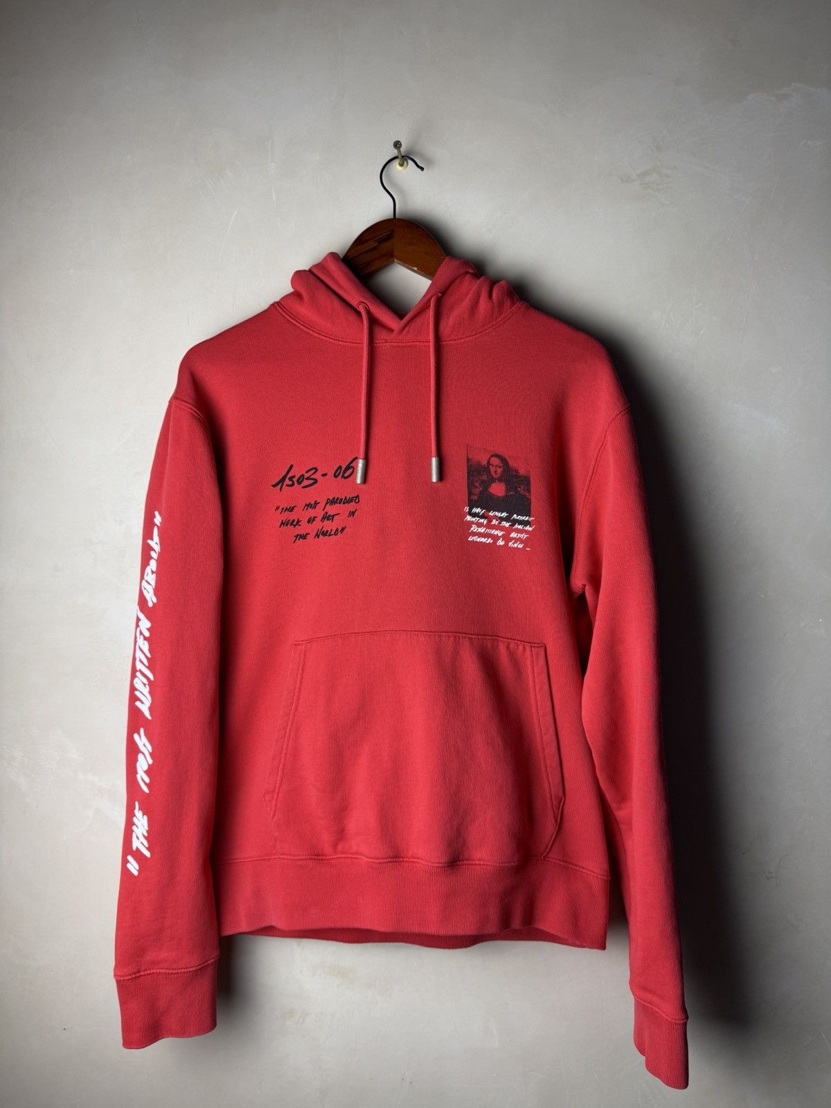 Mona Lisa Off White Hoodie | Grailed
