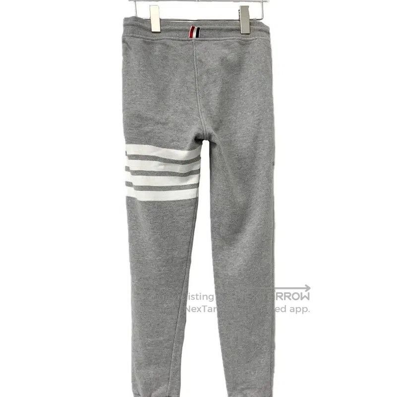 Thom Browne Thom Browne Gray Cotton Women's Casual Pants . Size 22" - 2 Thumbnail