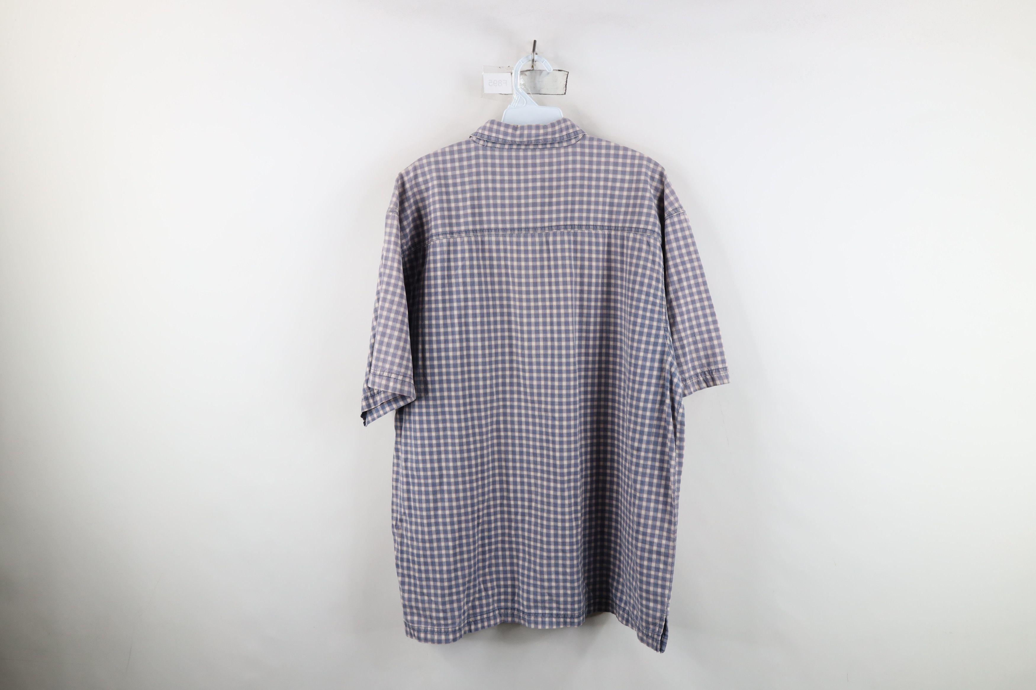 Vintage Vintage 90s Streetwear Short Sleeve Collared Button Shirt Size US L / EU 52-54 / 3 - 11 Thumbnail