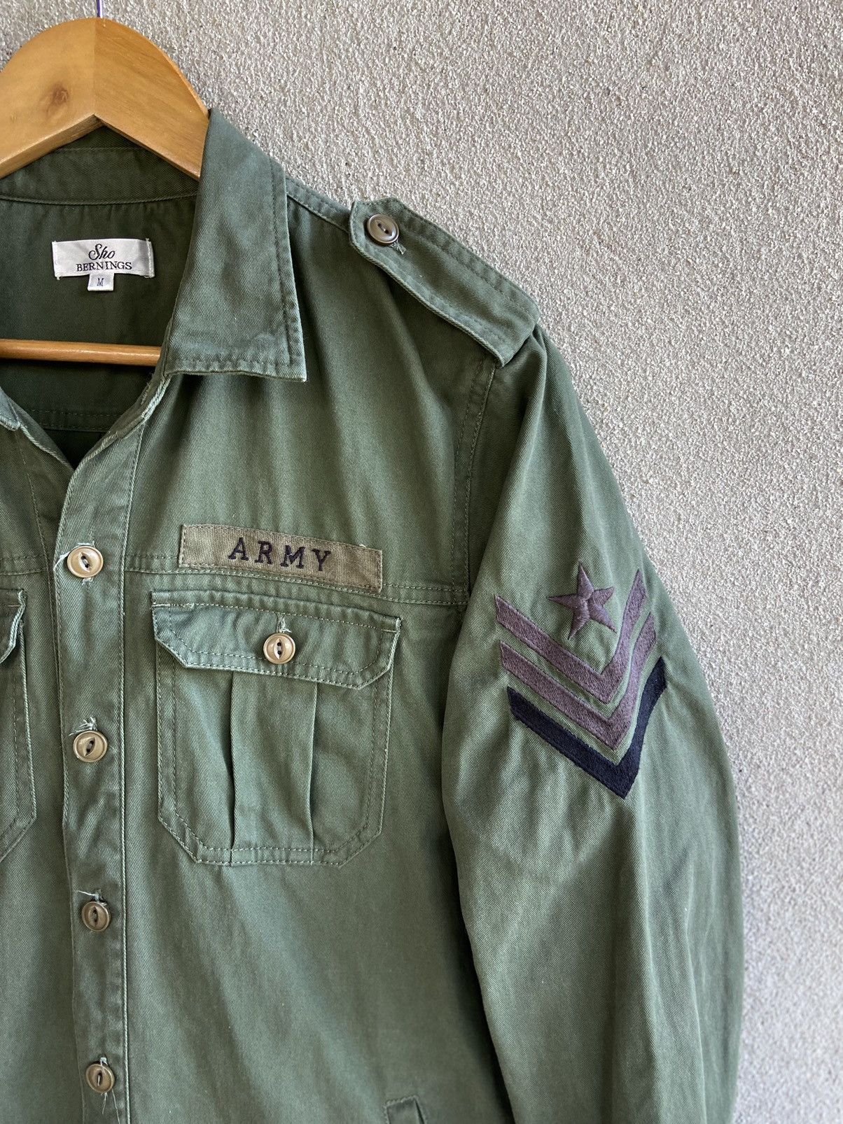 BERNINGS SHO BERNINGS SHO military long shirt Size US M / EU 48-50 / 2 - 5 Thumbnail