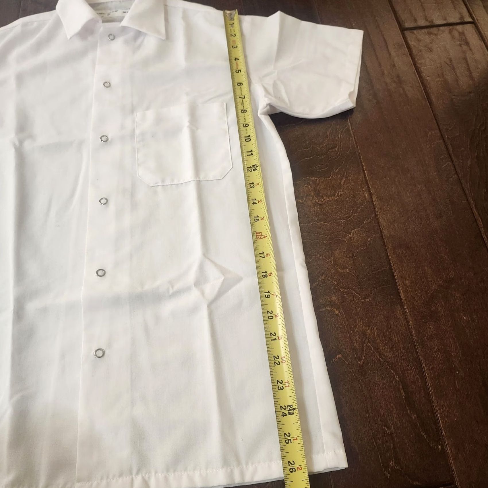Vintage PinnacleHD Work Shirt Mens XS White Short Sleeve Button-Up Size US XS / EU 42 / 0 - 7 Thumbnail