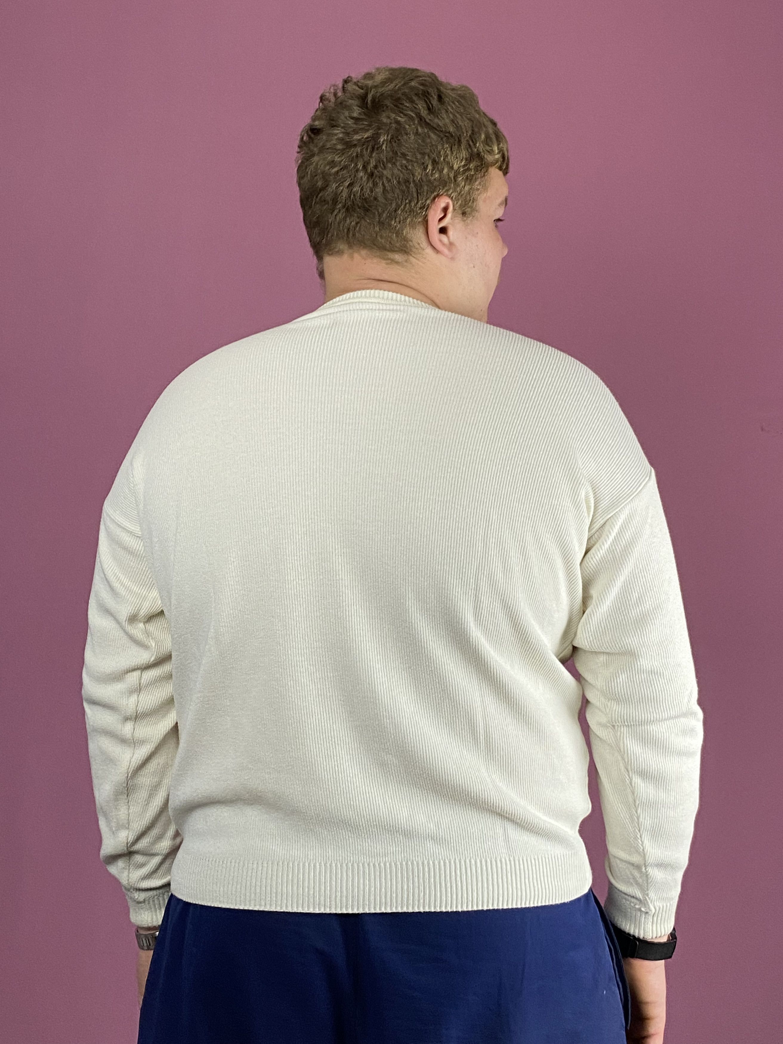 Lacoste × Vintage Lacoste Vintage Men's Sweater - 7 XL Size US XL / EU 56 / 4 - 3 Thumbnail