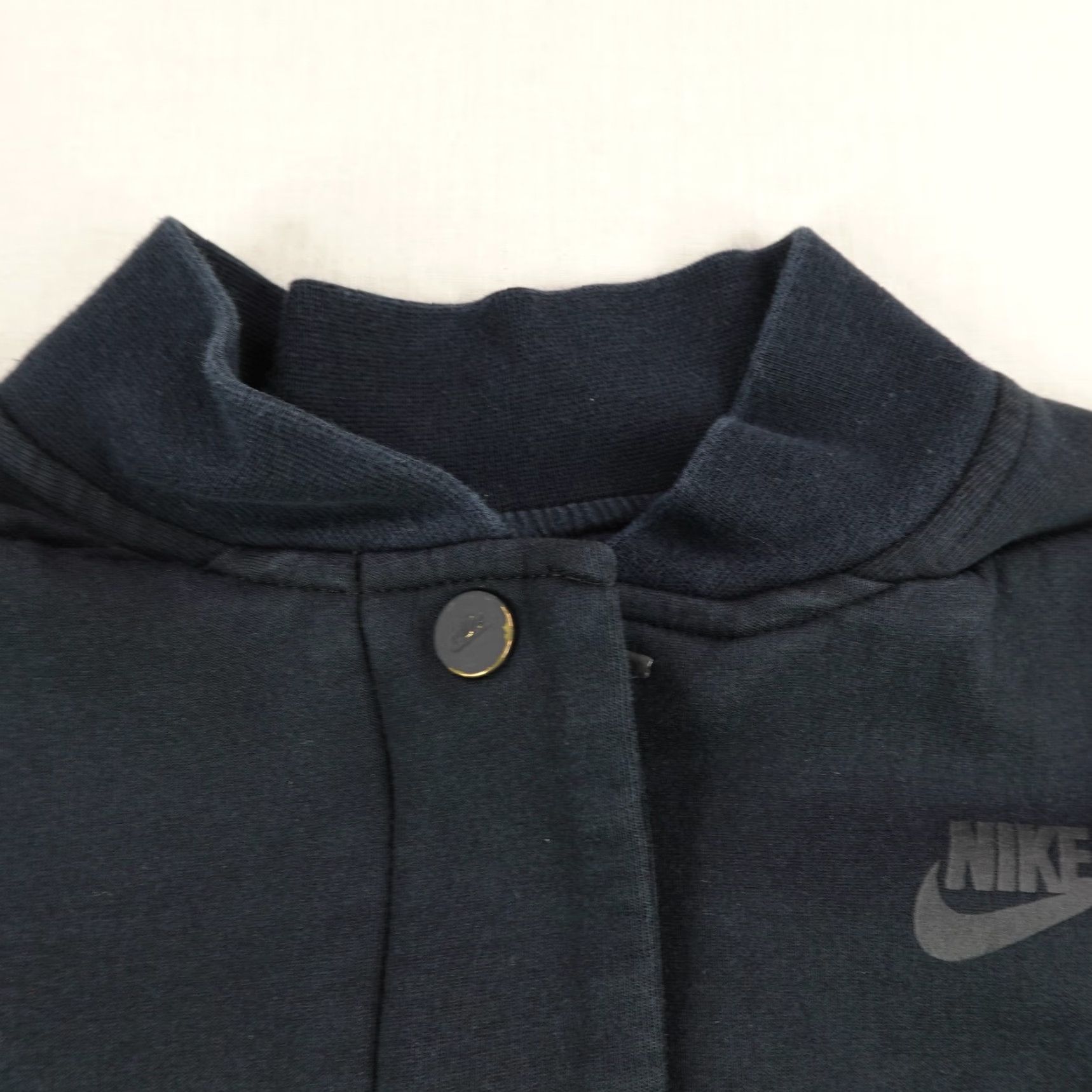 Nike VINTAGE Nike Destroyer Jacket Womens XS Black Tech Fleece Bomber Coat Zip Up Sweatshirt Size XS / US 0-2 / IT 36-38 - 2 Thumbnail