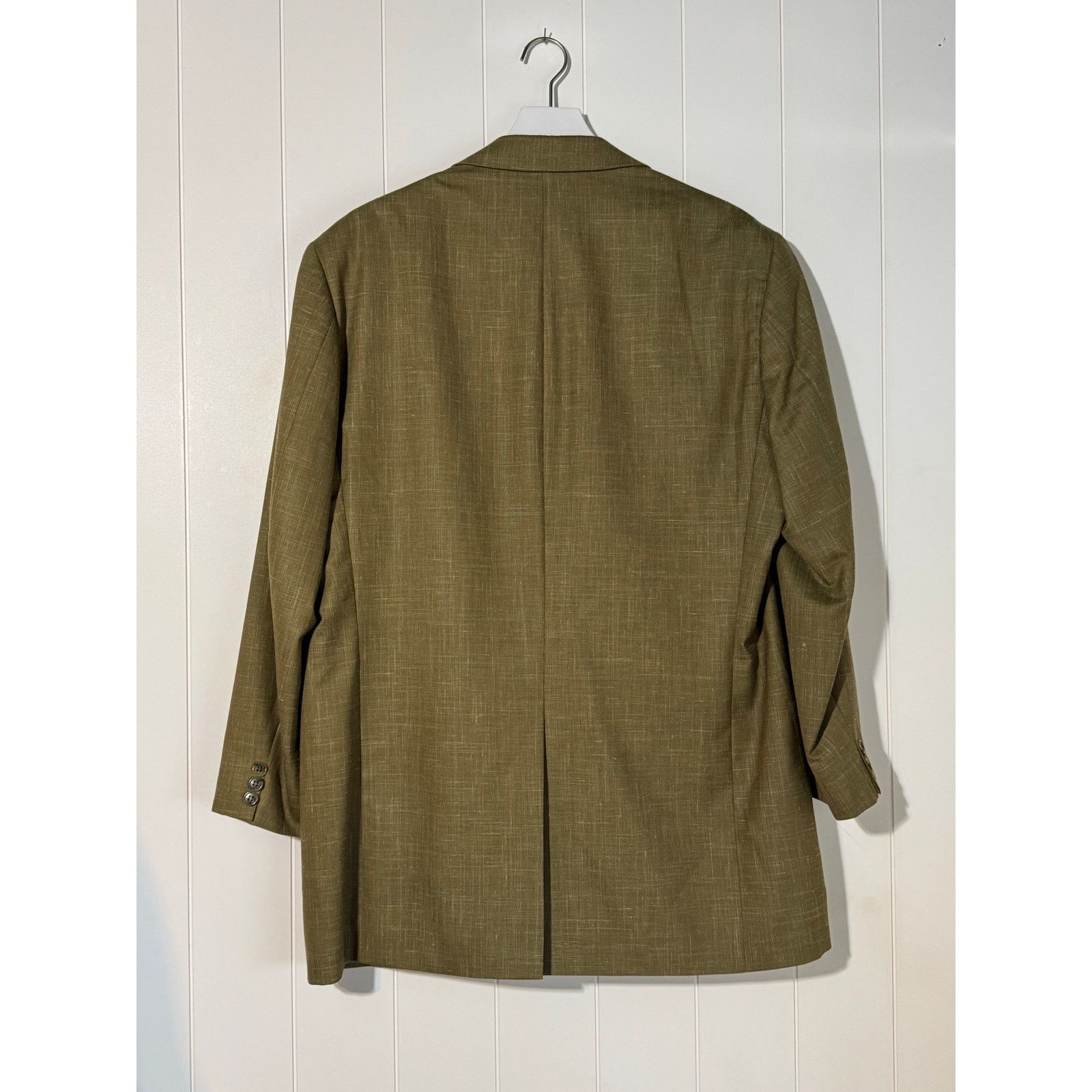 Alan Flusser Alan Flusser Bermuda Breeze Sport Coat 44L Brown Size US S / EU 44-46 / 1 - 2 Thumbnail
