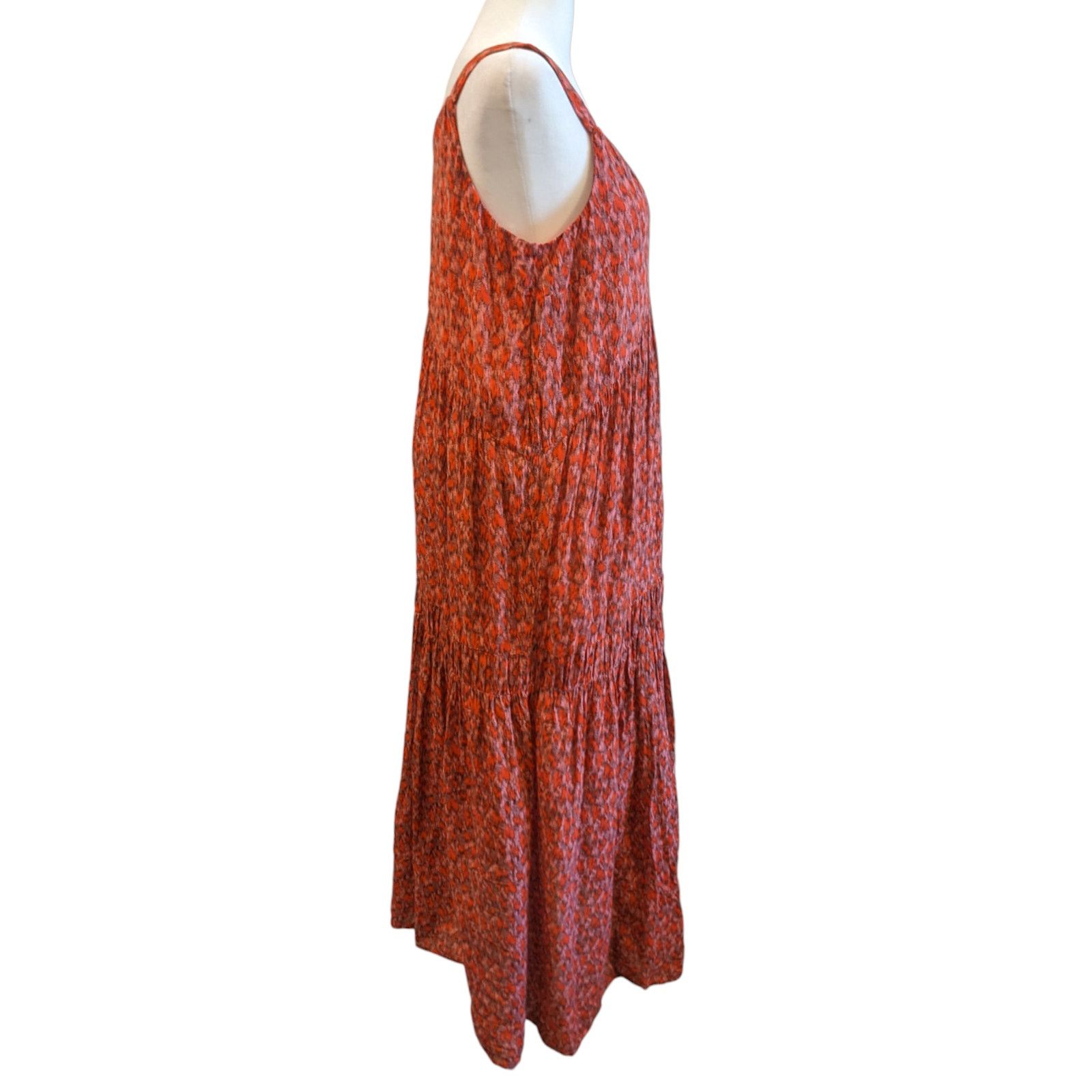 Joie JOIE Tea Rose Tiered Mermaid Maxi Dress Small Size S / US 4 / IT 40 - 7 Thumbnail