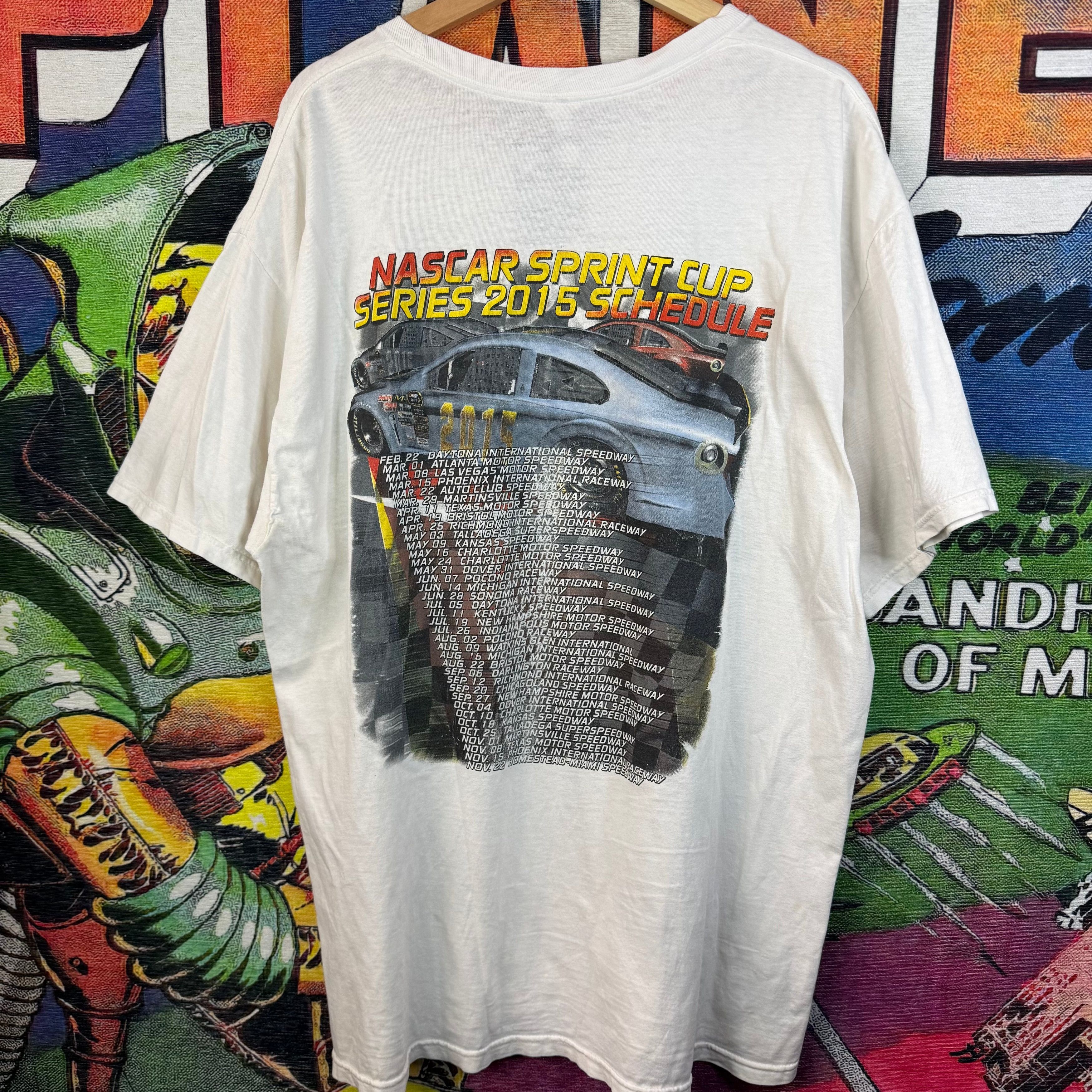 NASCAR 2015 NASCAR Monster Mile FedEx 400 T-shirt Size XL Size US XL / EU 56 / 4 - 2 Thumbnail